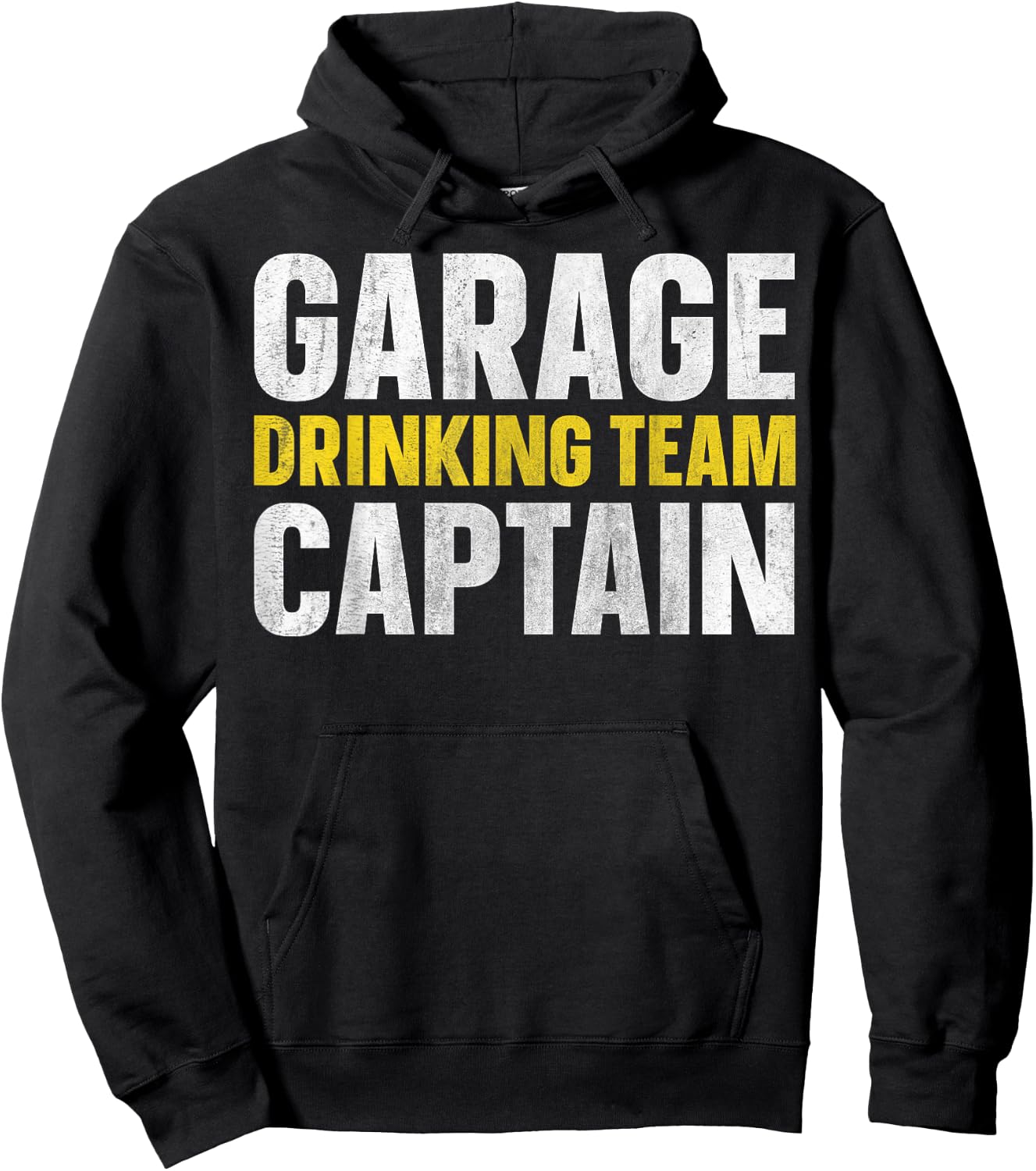 Garage Drinking Team Captain Hoodie - Hoodie | Black