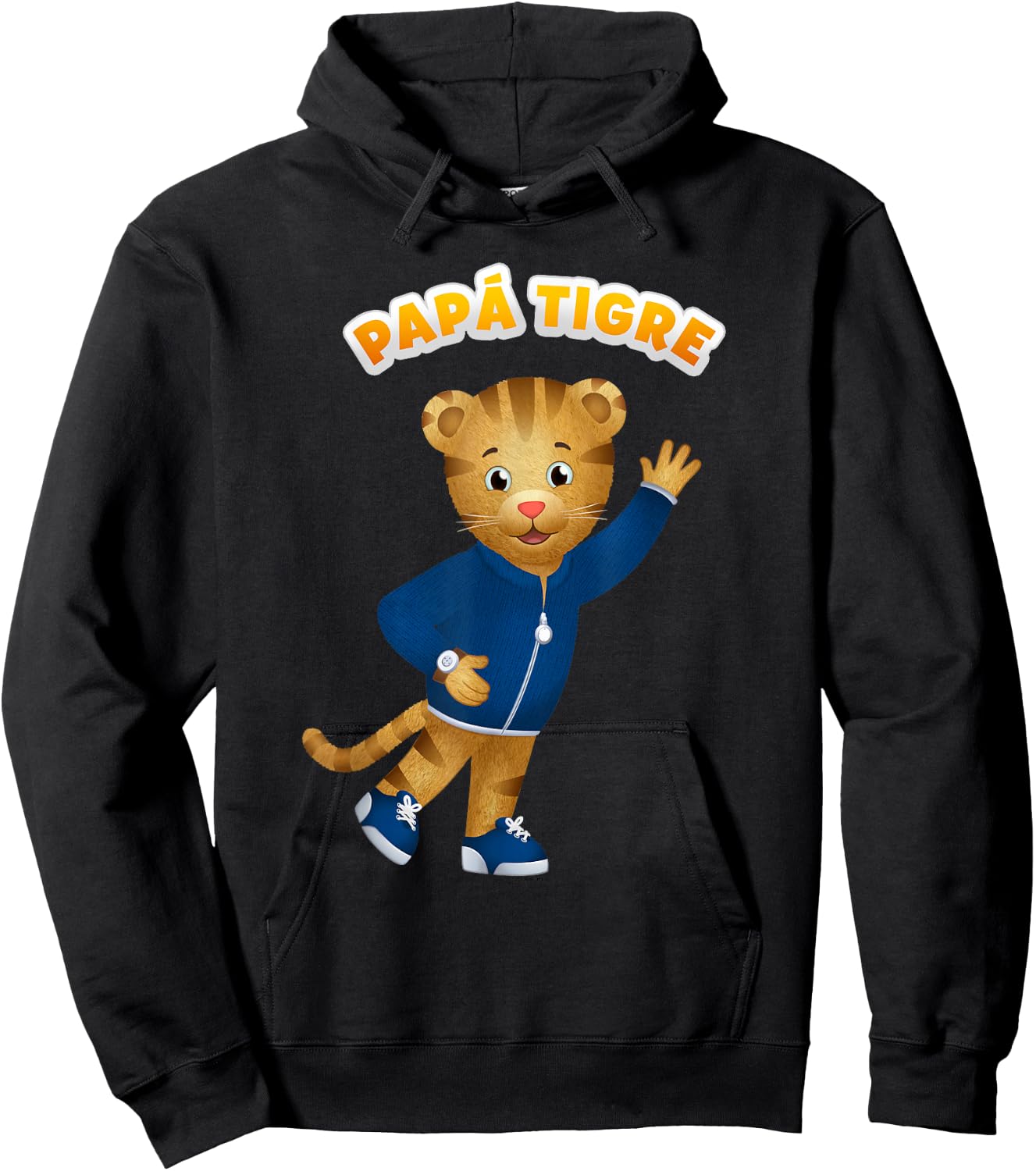 Daniel Tigre: Papá Tigre Hoodie - Hoodie | Black