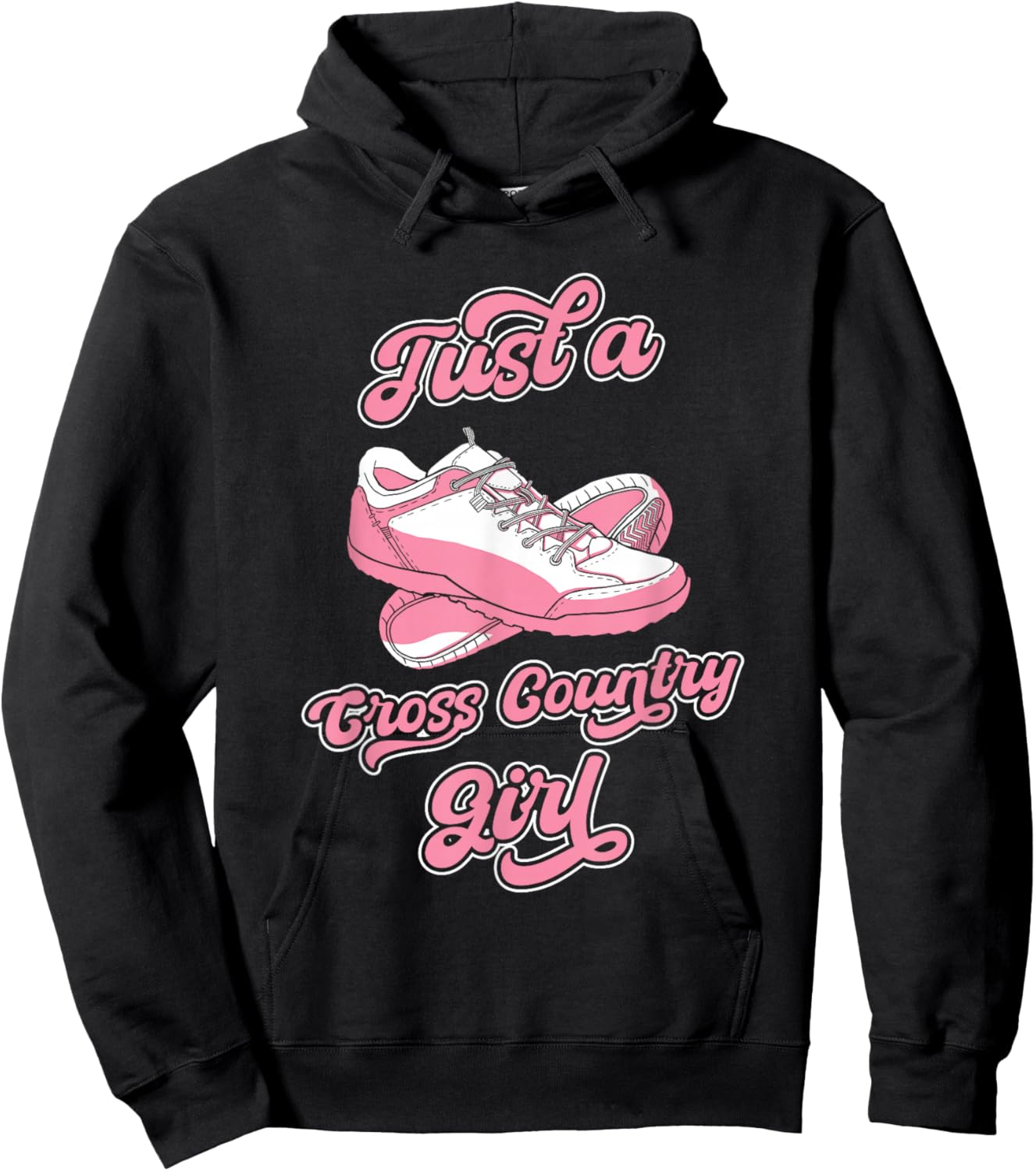 Xc Runner Runner Cross Running Marathon Cross Country Running Hoodie - Hoodie | Black