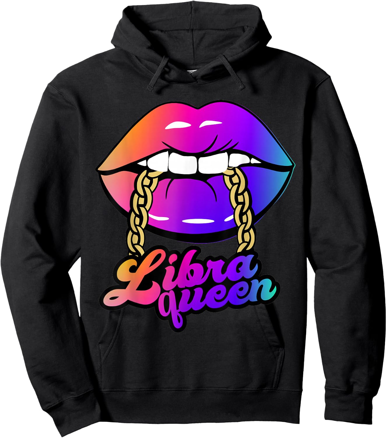 Libra Queen Hoodie - Hoodie | Black