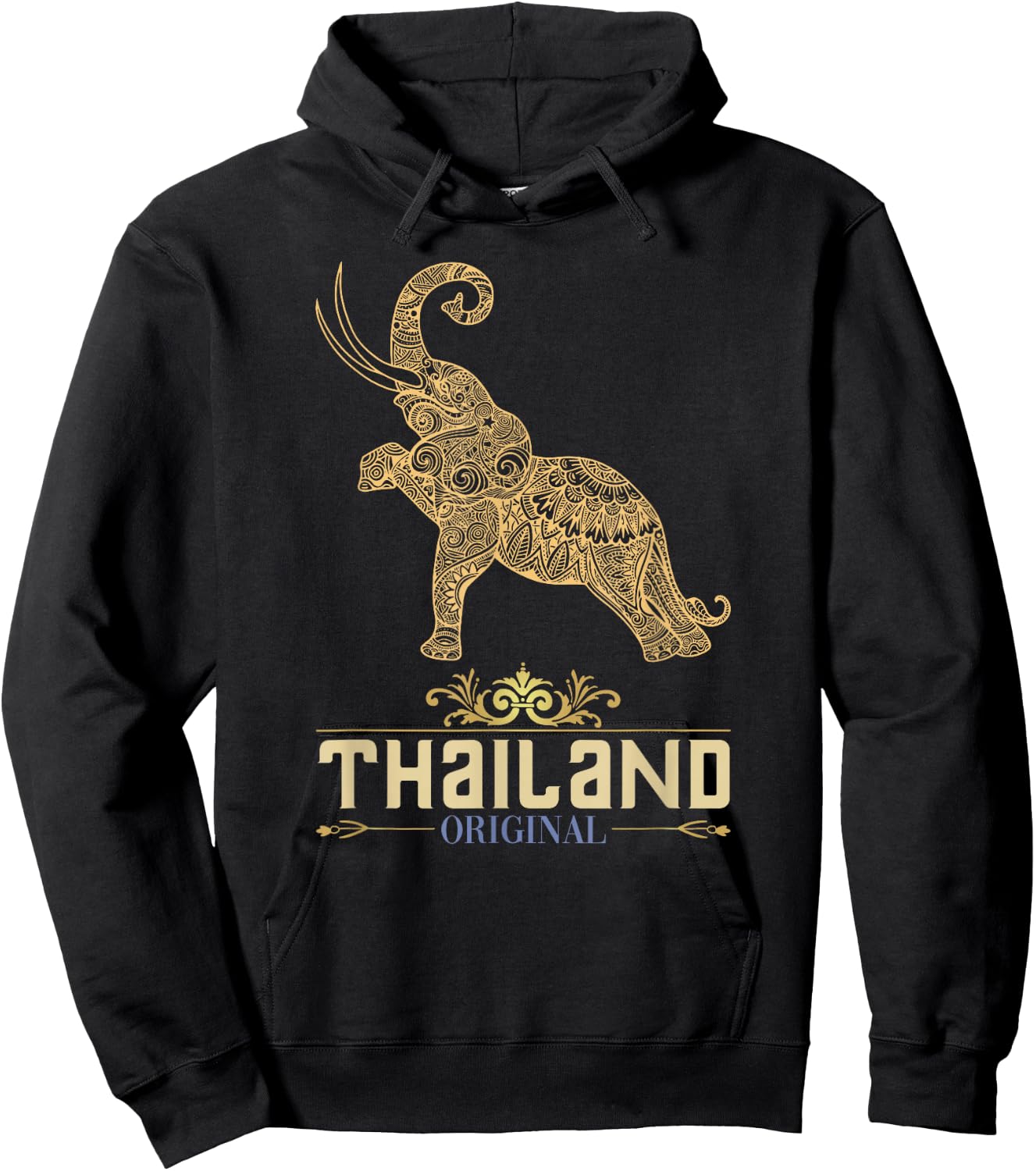 Thailand Lovers Thai Flag Asia Thailand Hoodie - Hoodie | Black