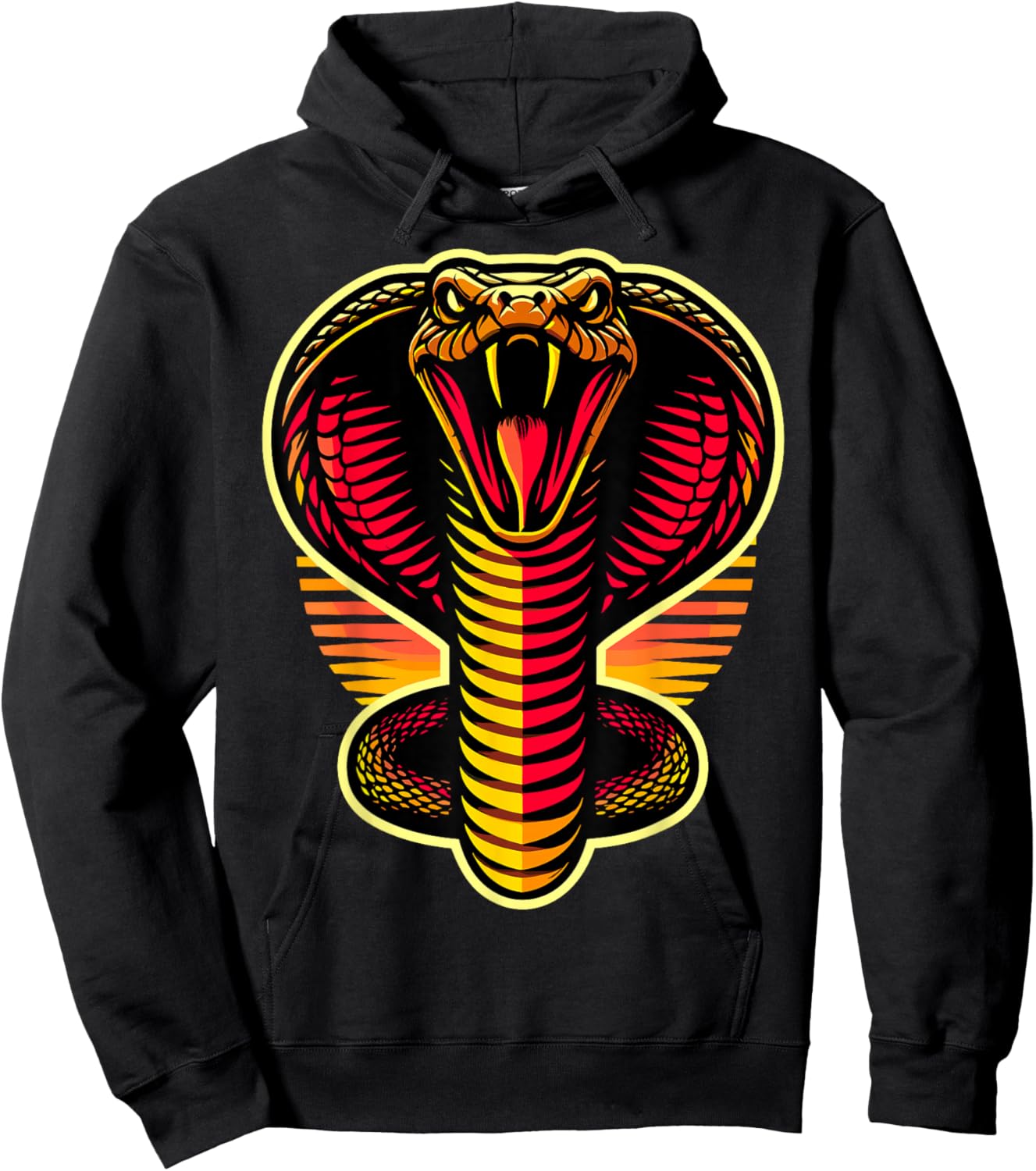 Cobra Snake Hoodie - Hoodie | Black