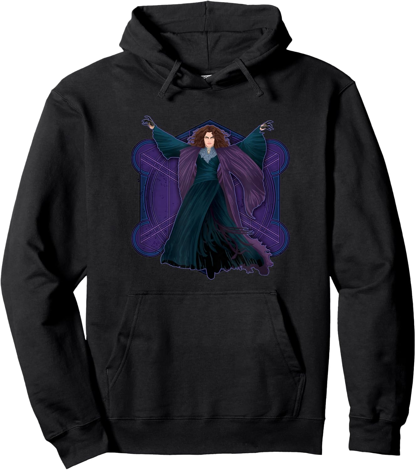 Marvel WandaVision Agatha Harkness The Witch Hoodie - Hoodie | Black