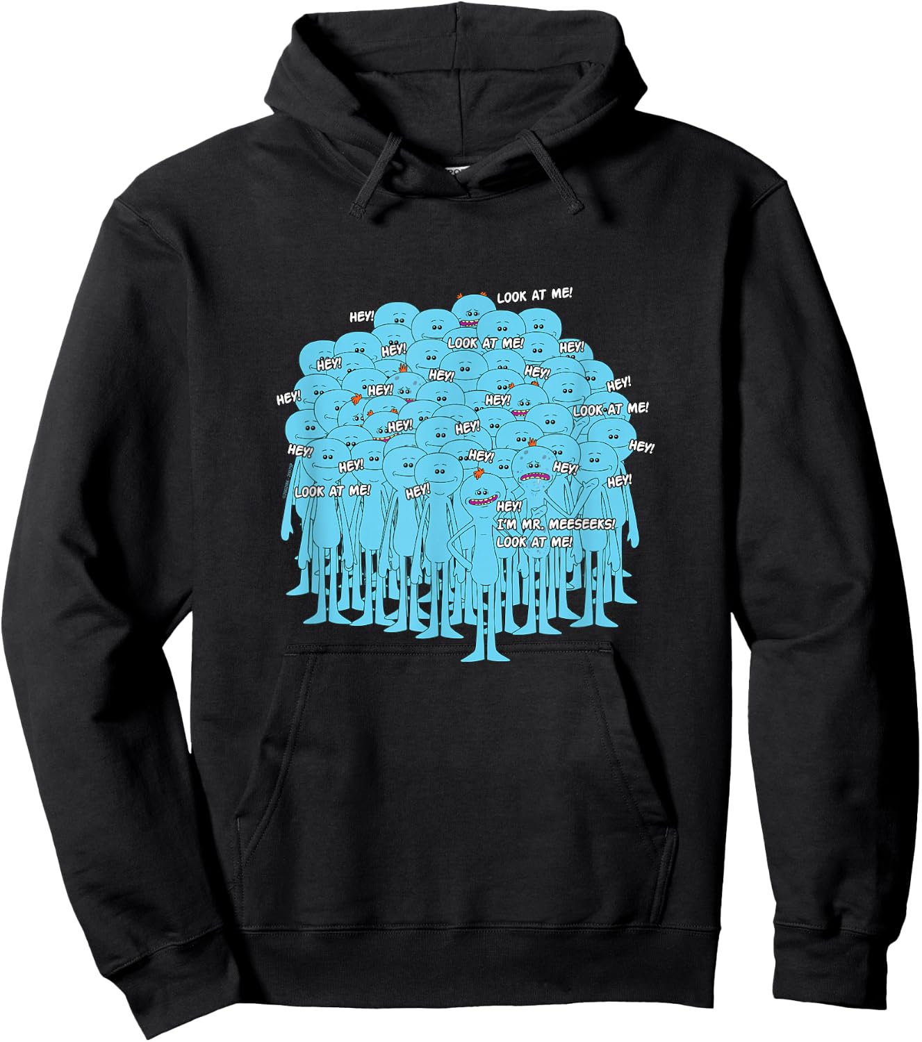 Rick and Morty Meeseeks Hoodie - Hoodie | Black