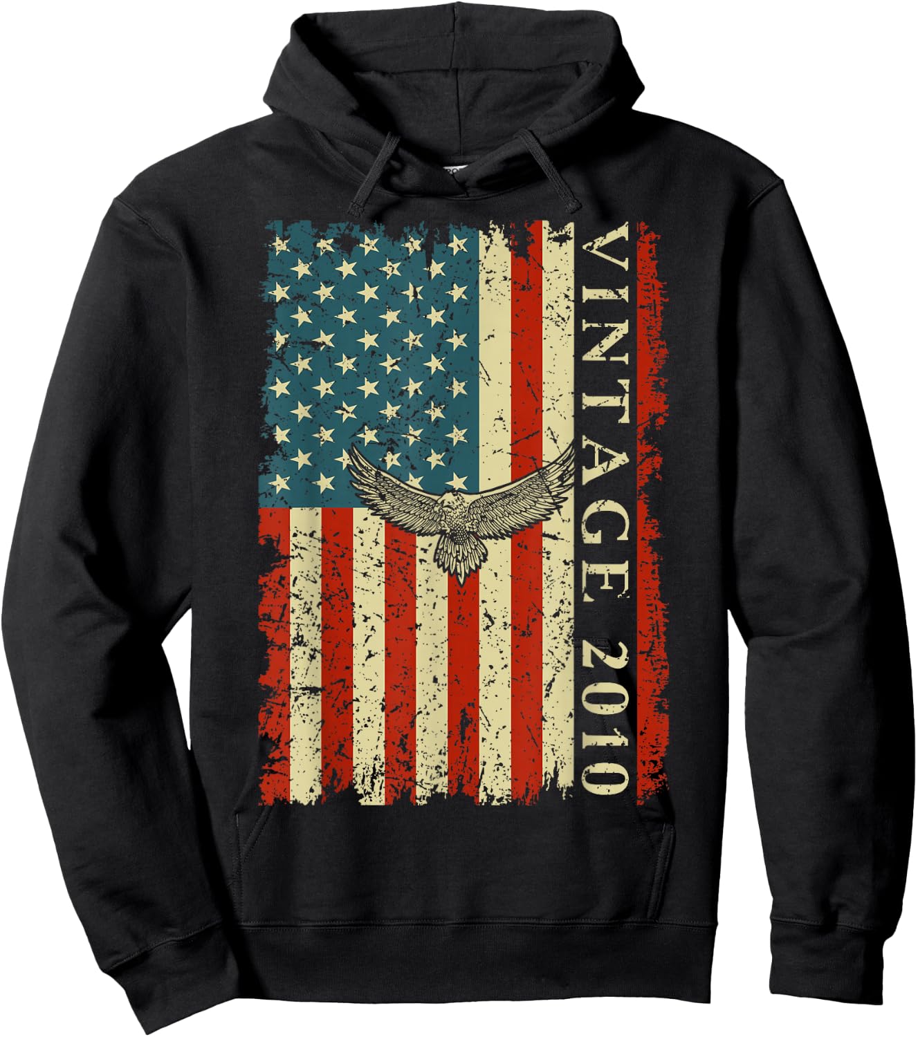 Born in 2010 15 Yr Old Birthday For Granddaughter Grandson Hoodie - Hoodie | Black