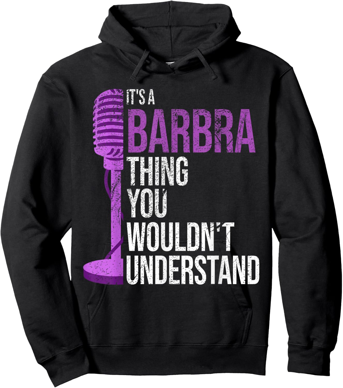 It's a Barbra Thing you wouldn't Understand - Funny Barbra Hoodie - Hoodie | Black