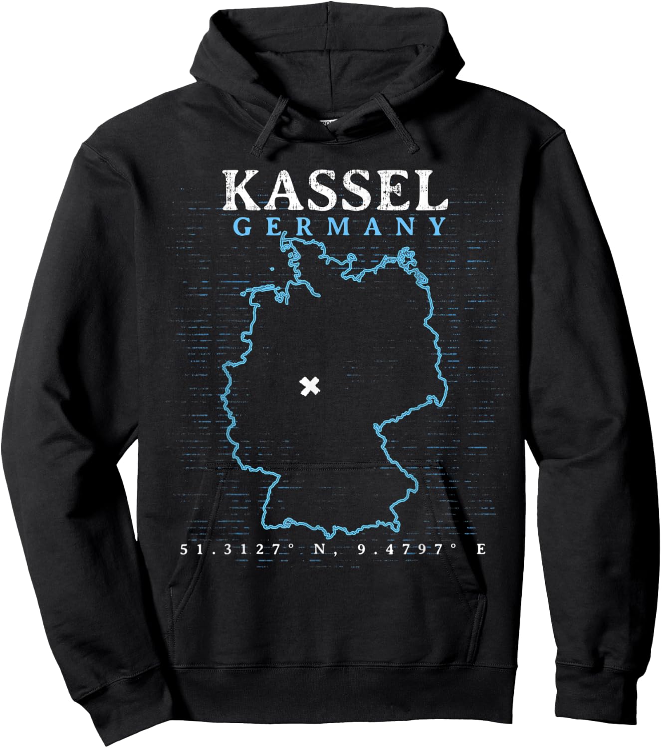 Germany Kassel Hoodie - Hoodie | Black