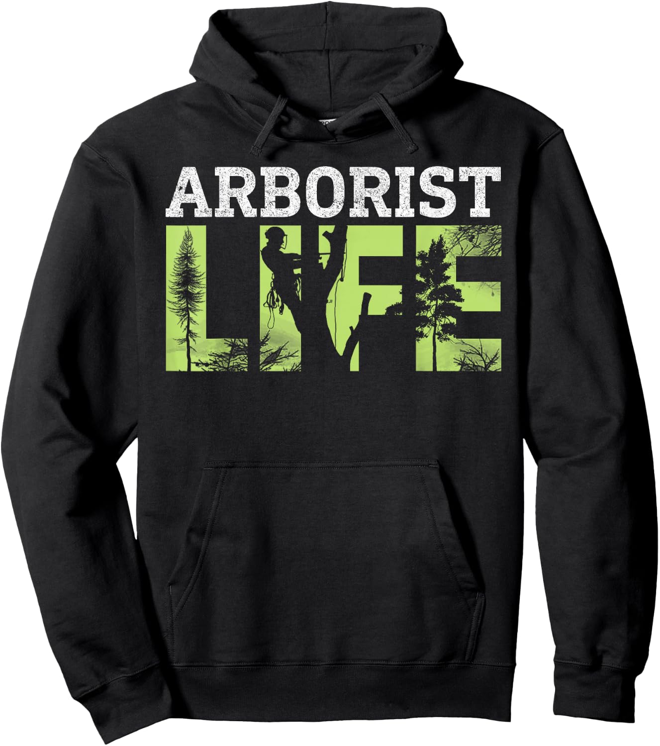 Arborist Life Tree Surgeon Hoodie - Hoodie | Black