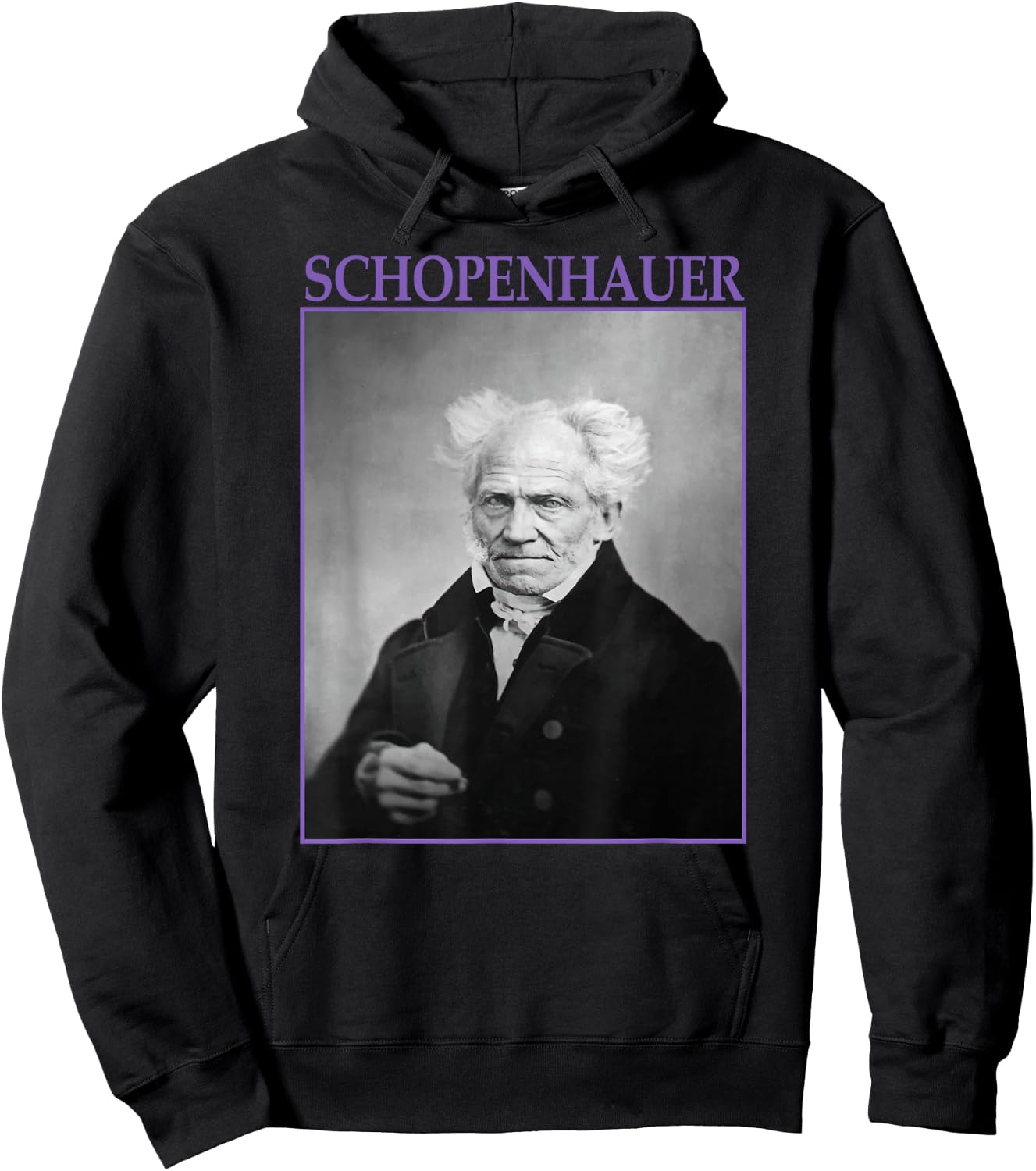 Arthur Schopenhauer Philosophy German Philosopher Hoodie - Hoodie | Black