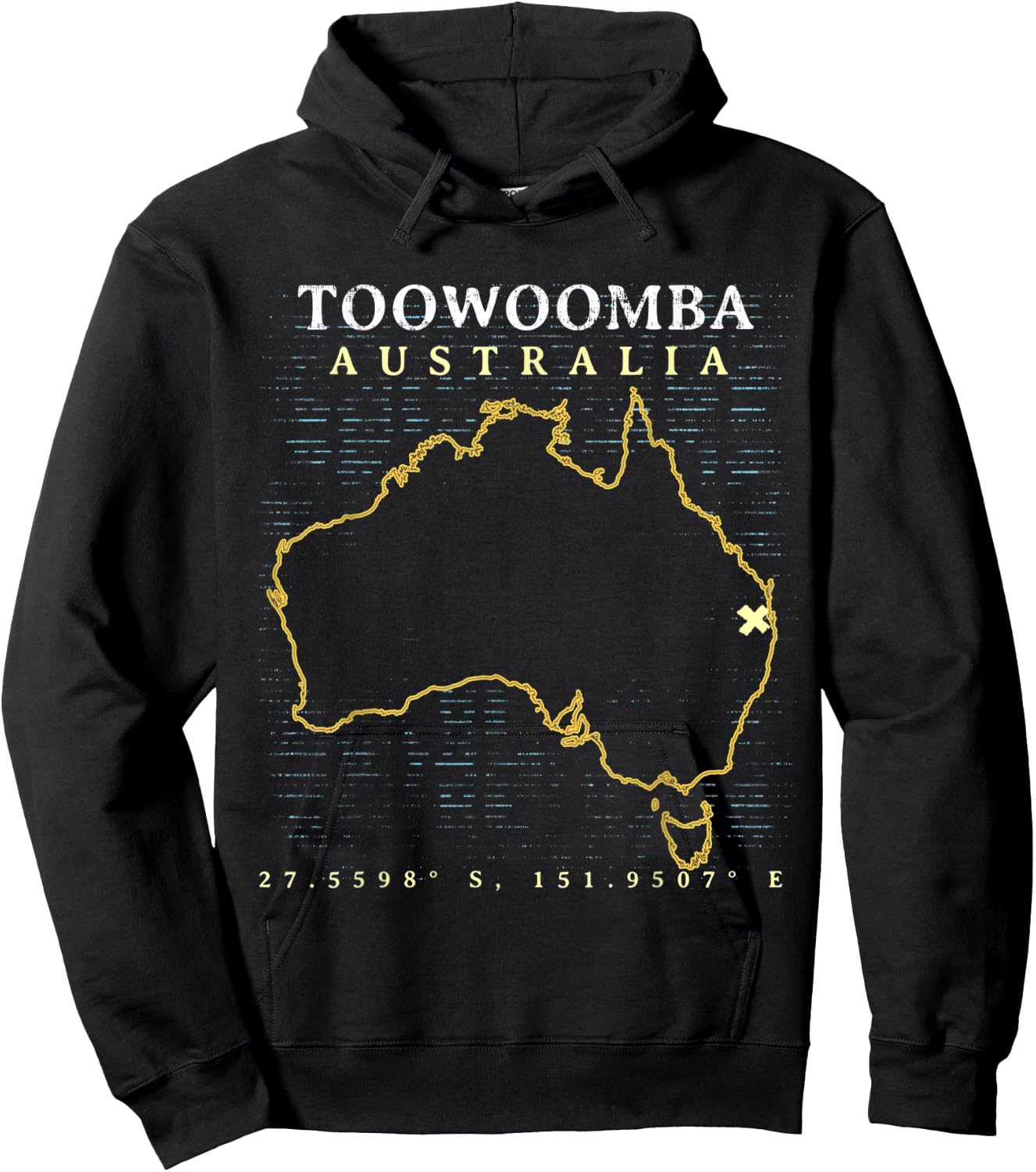 Australia Toowoomba Hoodie - Hoodie | Black