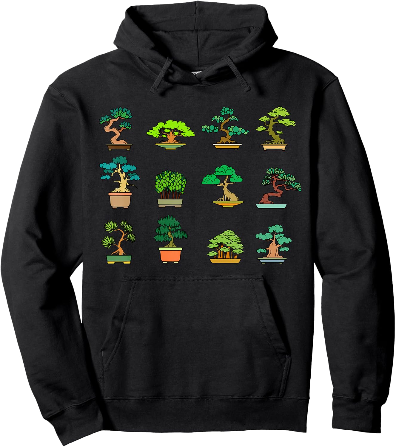 Funny Bonsai Tree Whisperer Japanese Gardening Zen Gifts Hoodie - Hoodie | Black