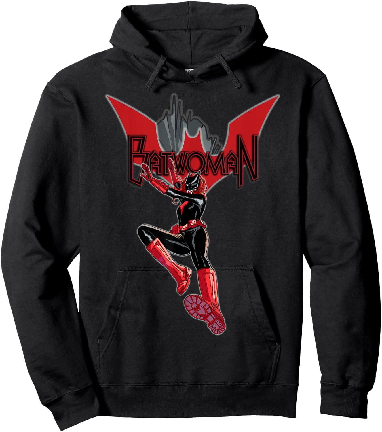 DC Batwoman Logo Entrance Hoodie - Hoodie | Black