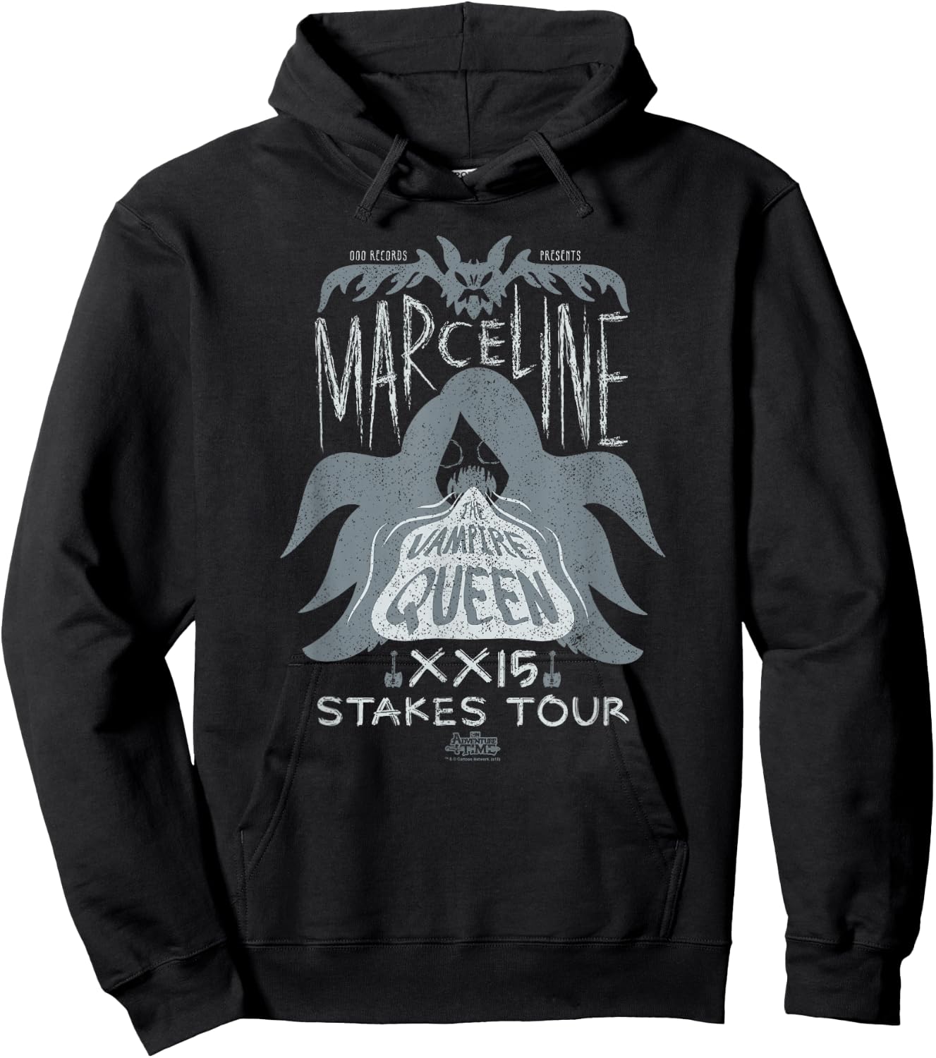 Adventure Time Marceline Vampire Queen Poster Hoodie - Hoodie | Black
