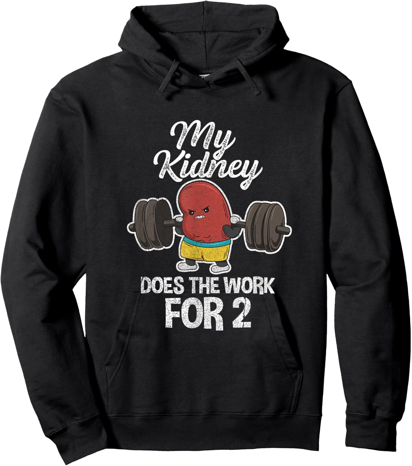 Organ Donation Design for a Kidney Donor ,Black,Small Hoodie - Hoodie | Black