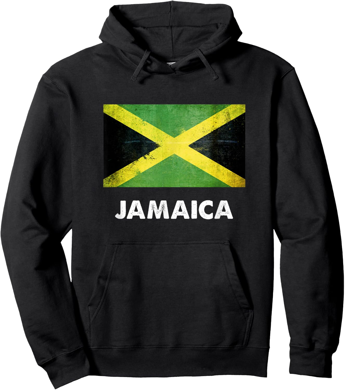 Jamaica Flag Shirt | Jamaican Hoodie - Hoodie | Black