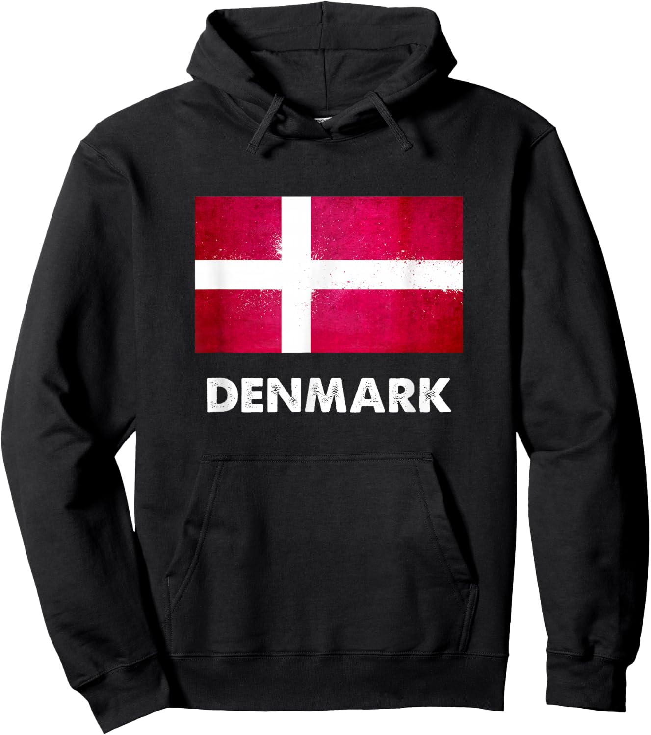 Denmark flag jersey, Danish Hoodie - Hoodie | Black
