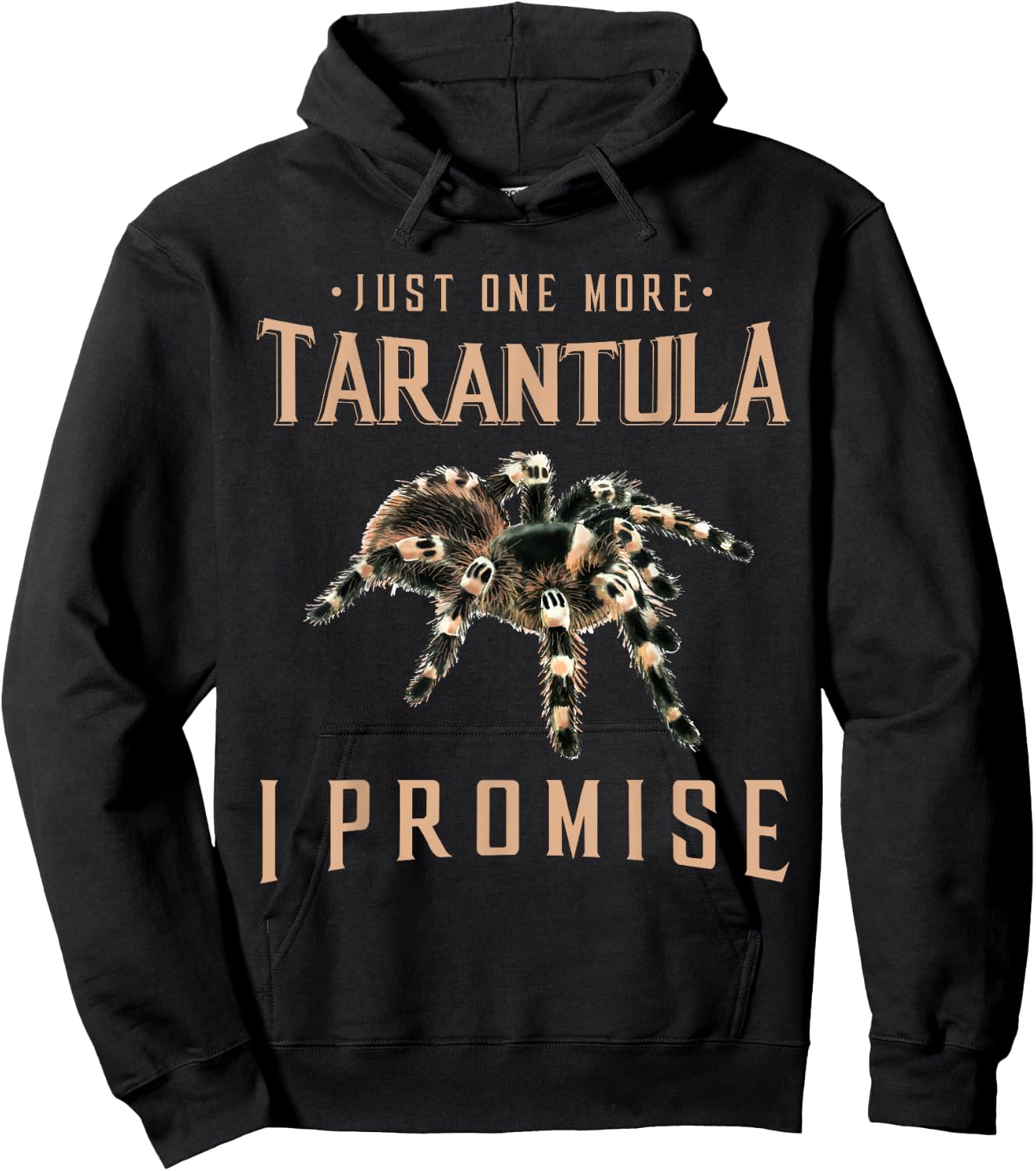 Just one more Tarantula owner gift Spider lover gift Hoodie - Hoodie | Black