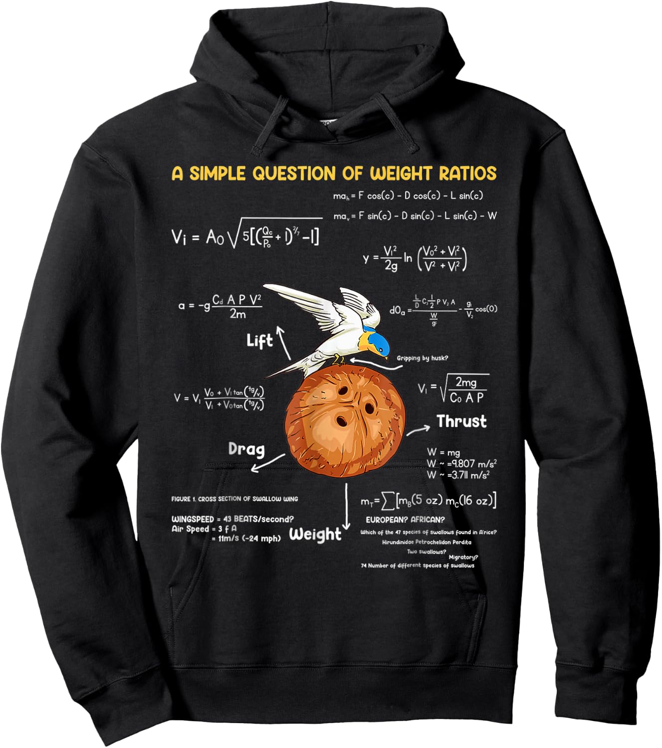 A Simple Question Of Weight Ratios Funny Math Teacher Hoodie - Hoodie | Black