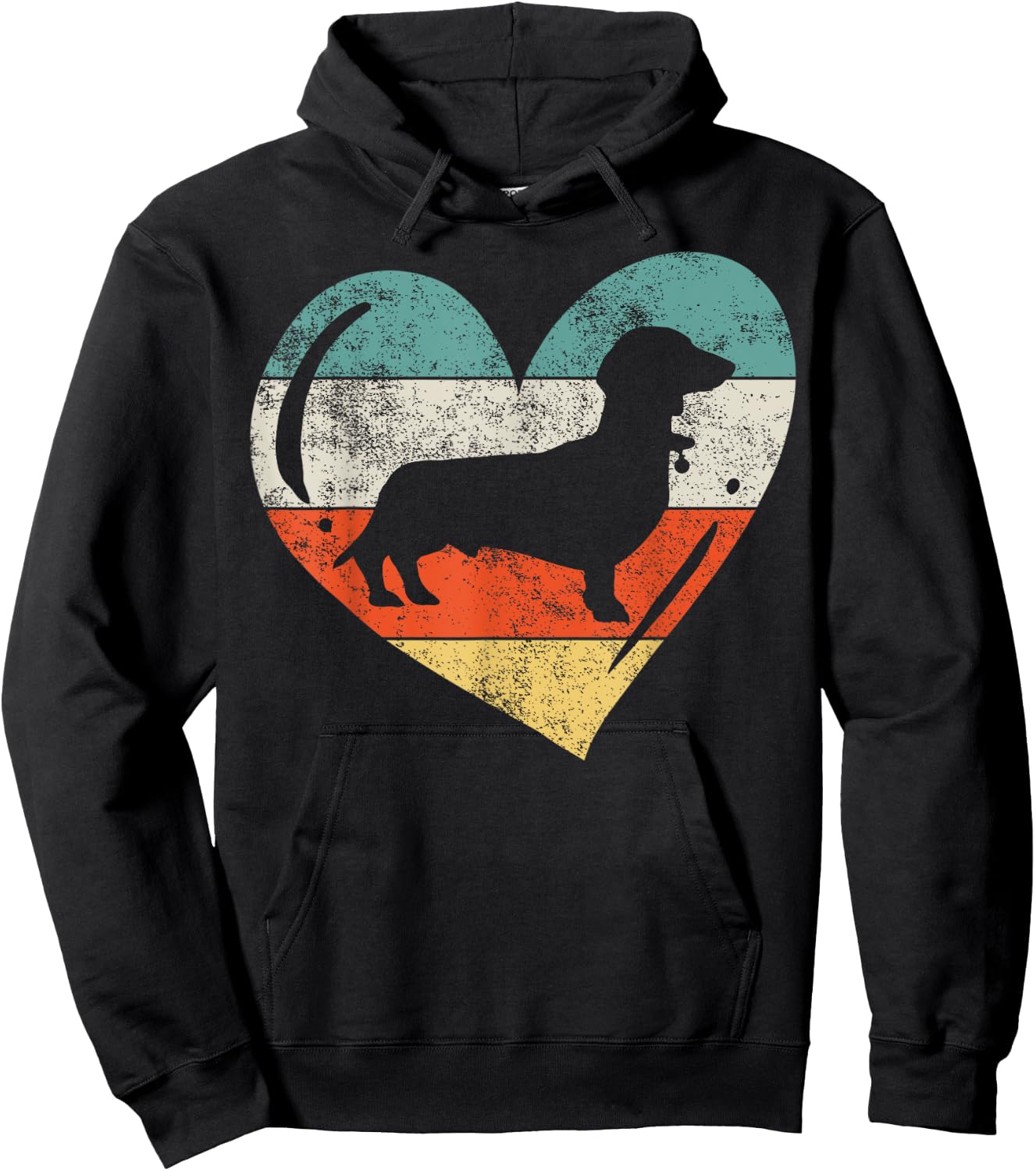 Dachshund Hoodie - Hoodie | Black