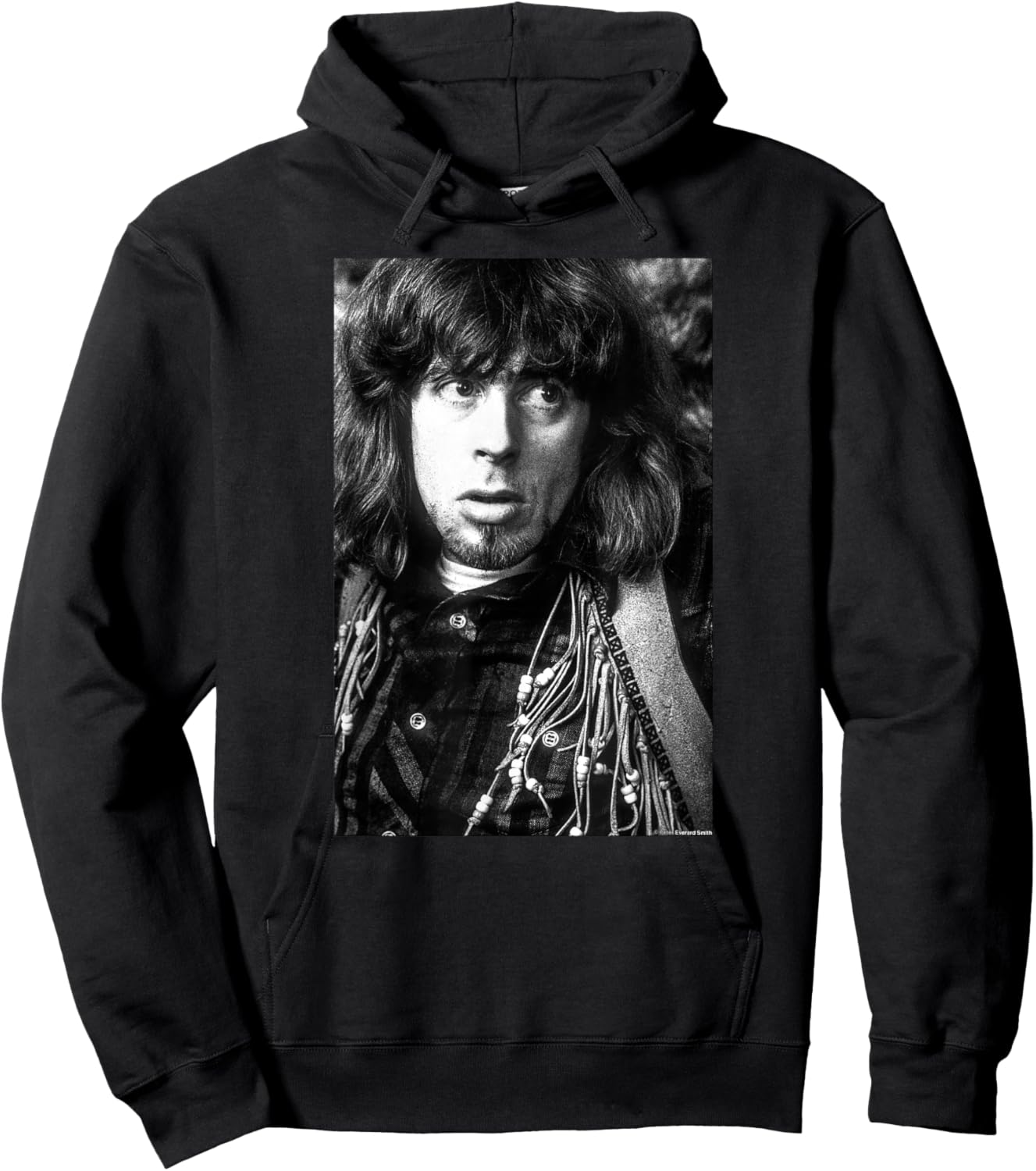 John Mayall Portrait By Everard Smith Hoodie - Hoodie | Black
