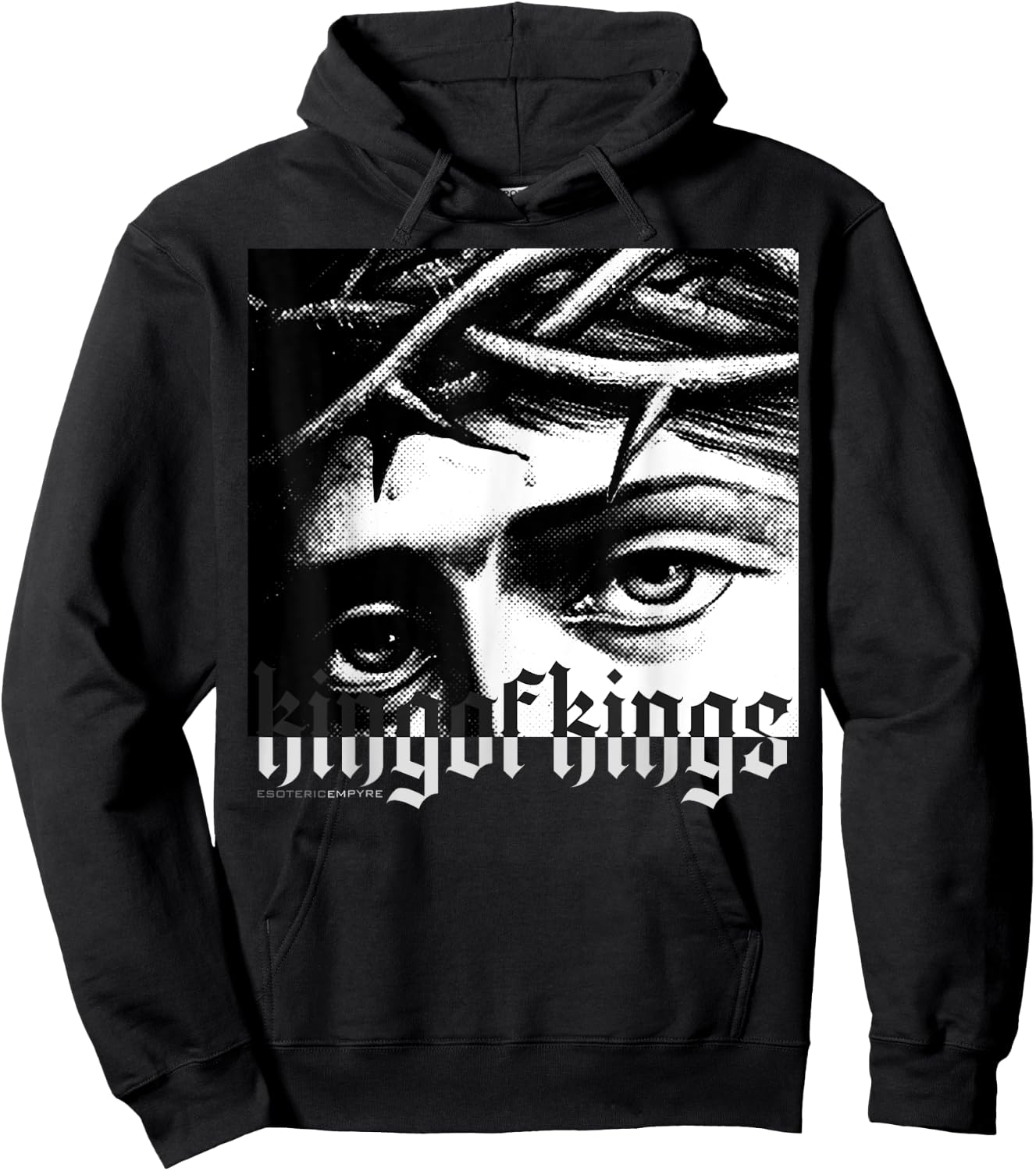 Jesus Christ King of Kings Hoodie - Hoodie | Black