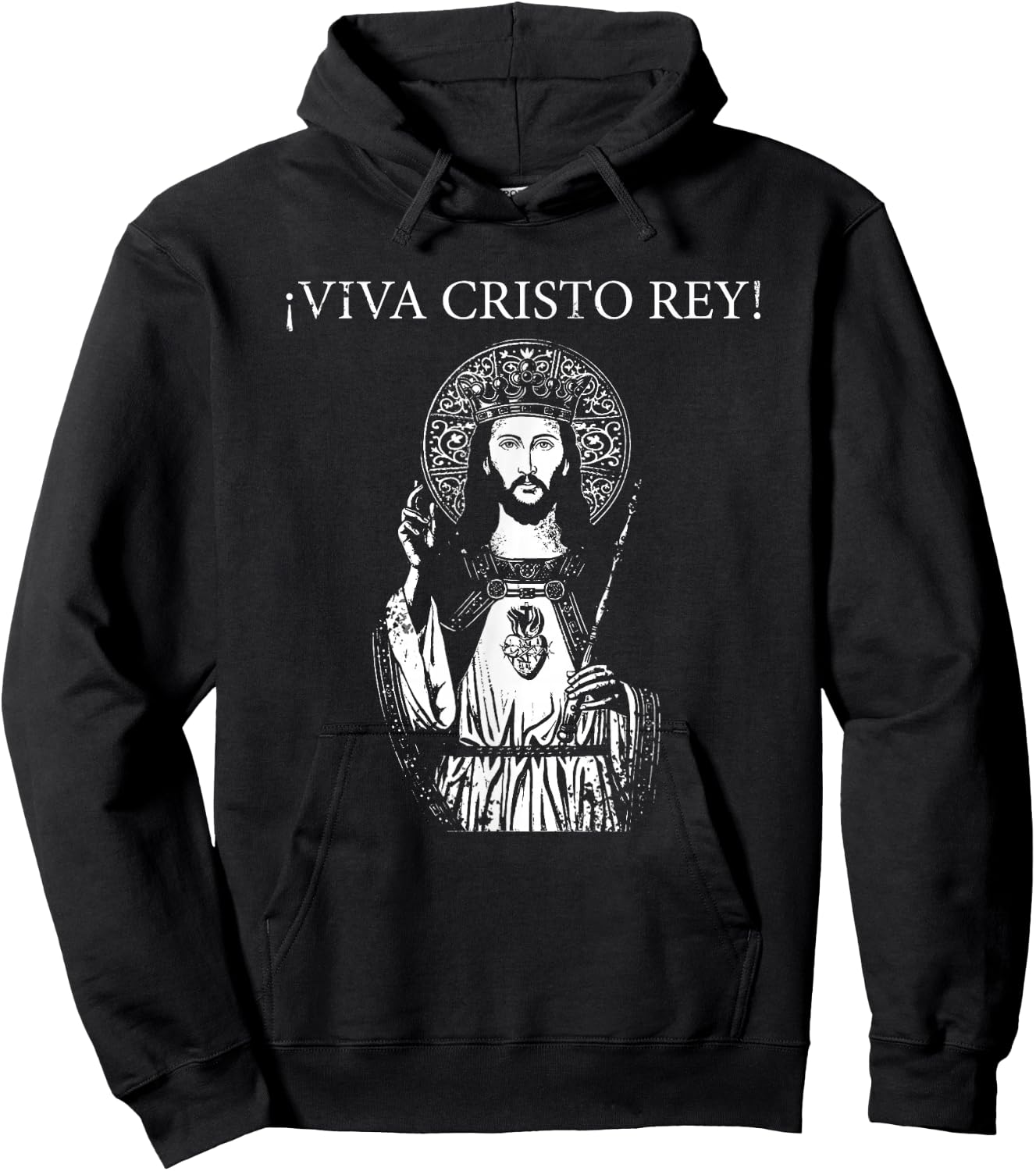 ¡Viva Cristo Rey! Hoodie - Hoodie | Black
