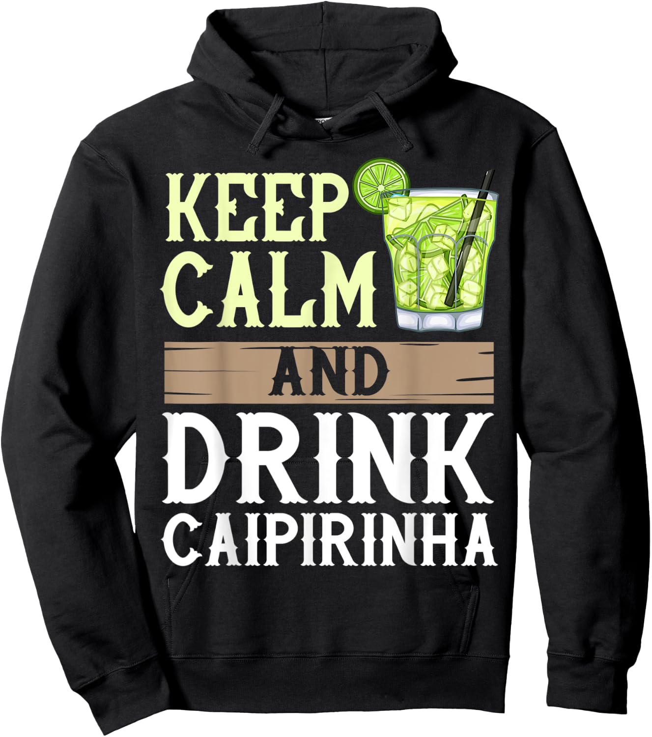 Caipirinha Drink Cocktail Brazil Hoodie - Hoodie | Black