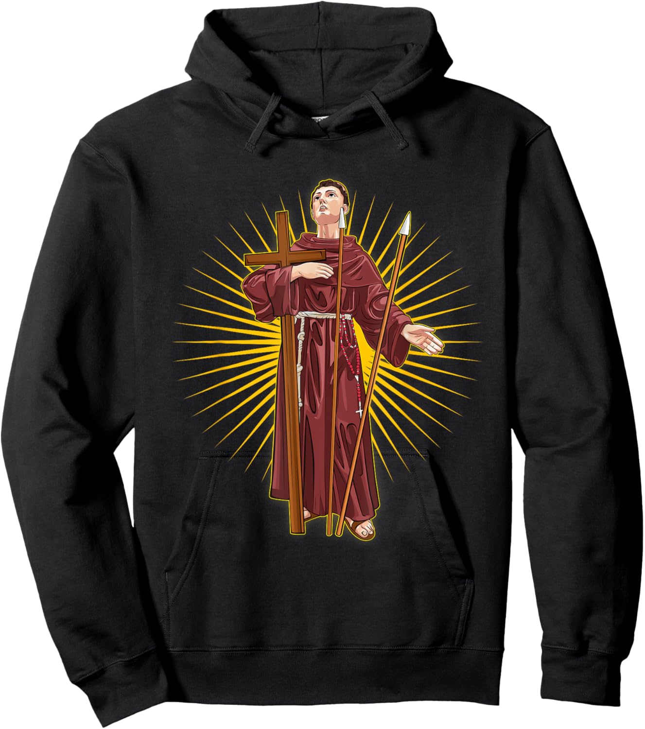 San Felipe de Jesus, Martir Católico Mexicano Hoodie - Hoodie | Black