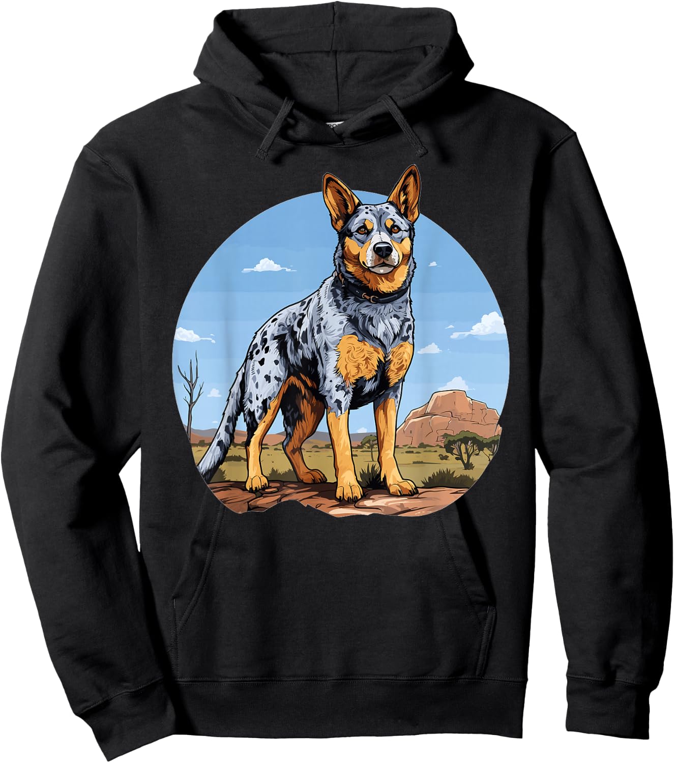 Australian Cattle Dog Mom Dog Australian Cattle Dog Hoodie - Hoodie | Black