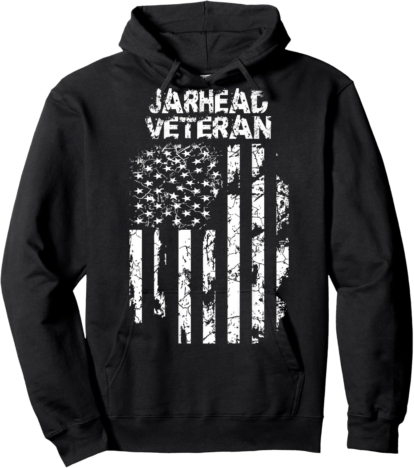 Jarhead Veteran Hoodie - Hoodie | Black