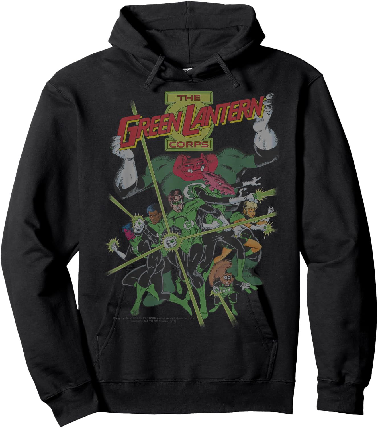 DC Comics The Green Lantern Corps Hoodie - Hoodie | Black