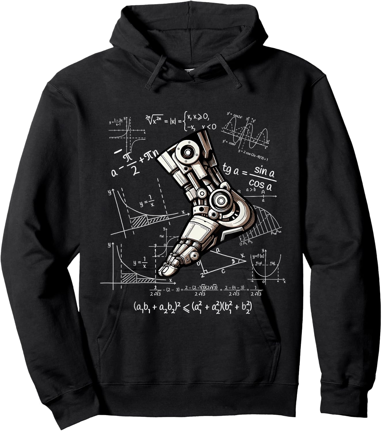 AI Robotics Engineer Techie , Small, Black Hoodie - Hoodie | Black