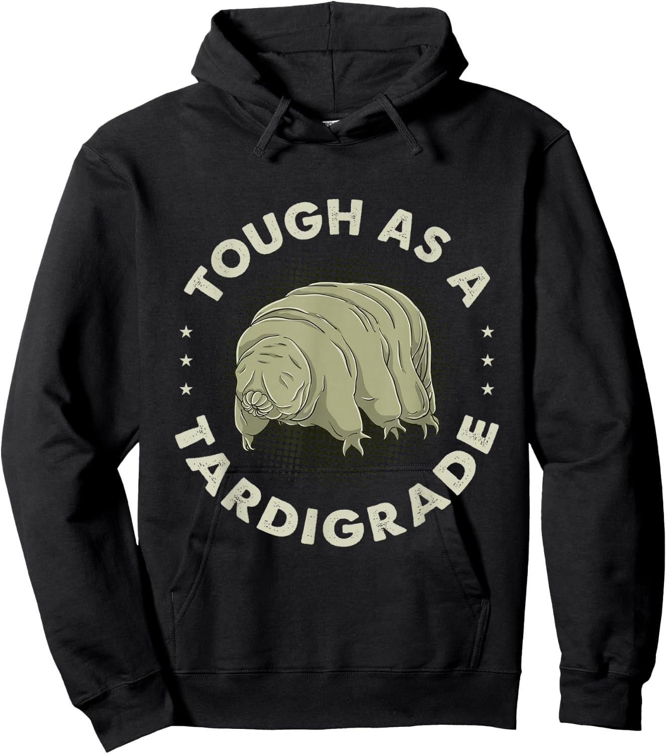 Tough As A Tardigrade Water Bear Hoodie - Hoodie | Black