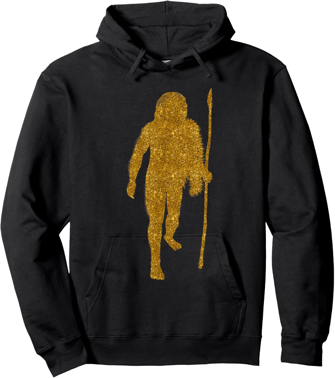 Neanderthal Gift Girl Primate Animal Cavemen Lover Hoodie - Hoodie | Black