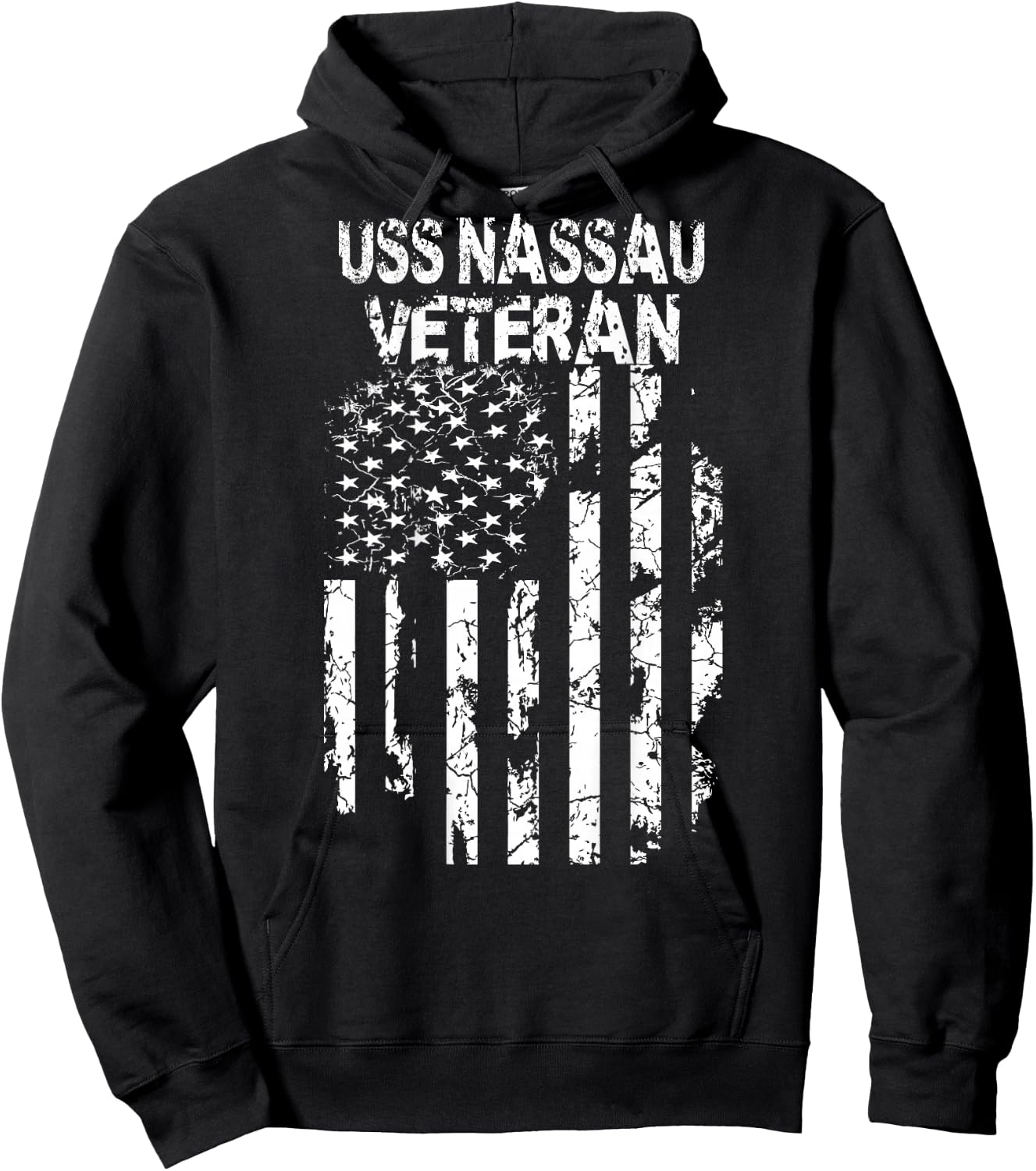USS Nassau Veteran Hoodie - Hoodie | Black