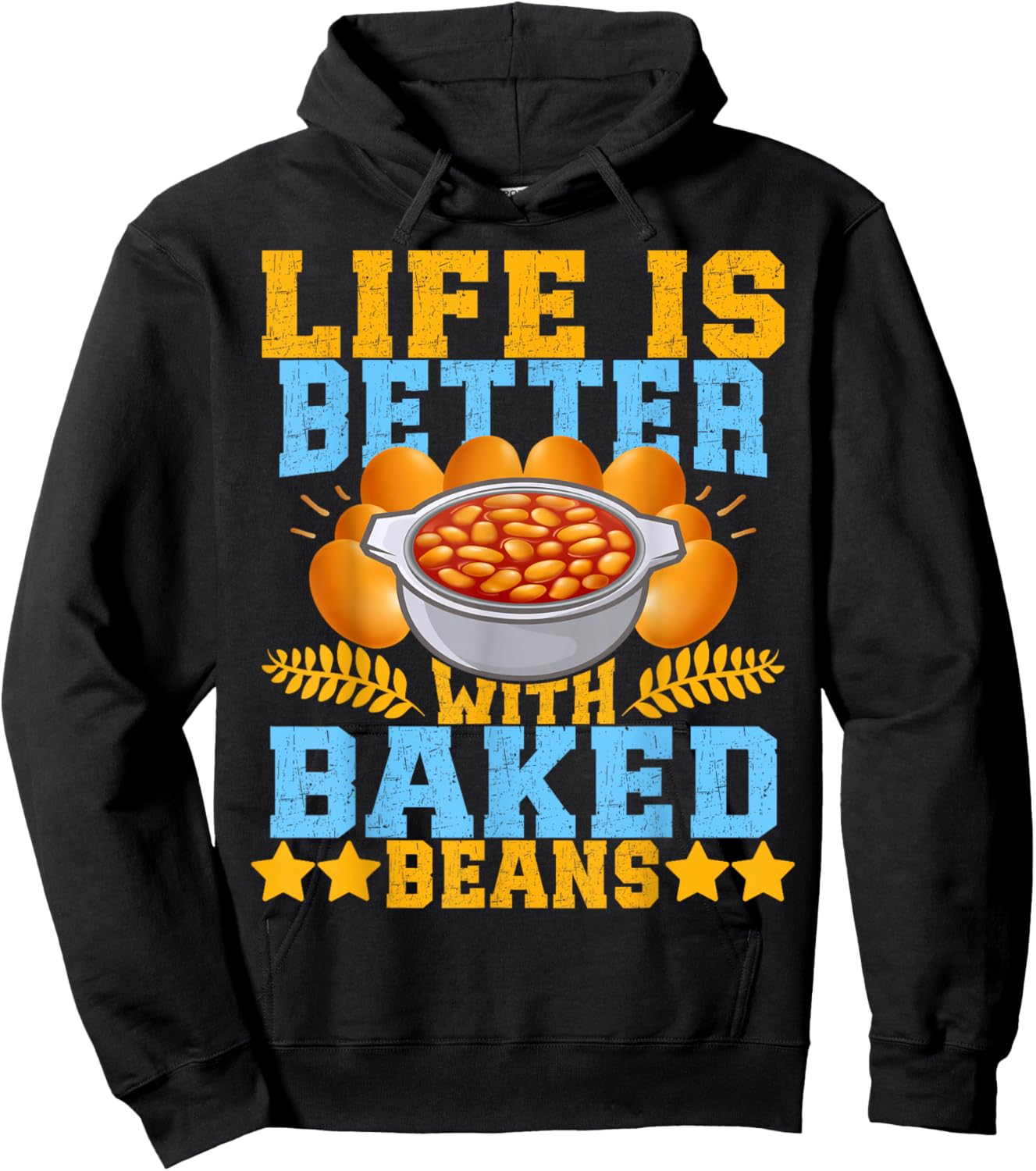 Baked Beans Meme Hoodie - Hoodie | Black