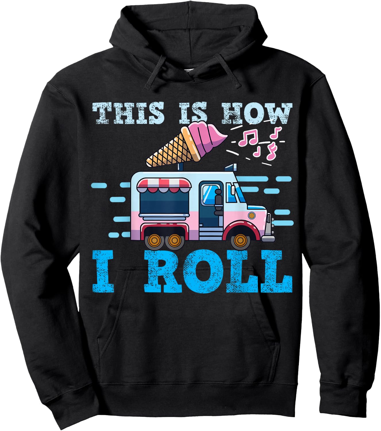 Ice Cream Truck Hoodie - Hoodie | Black