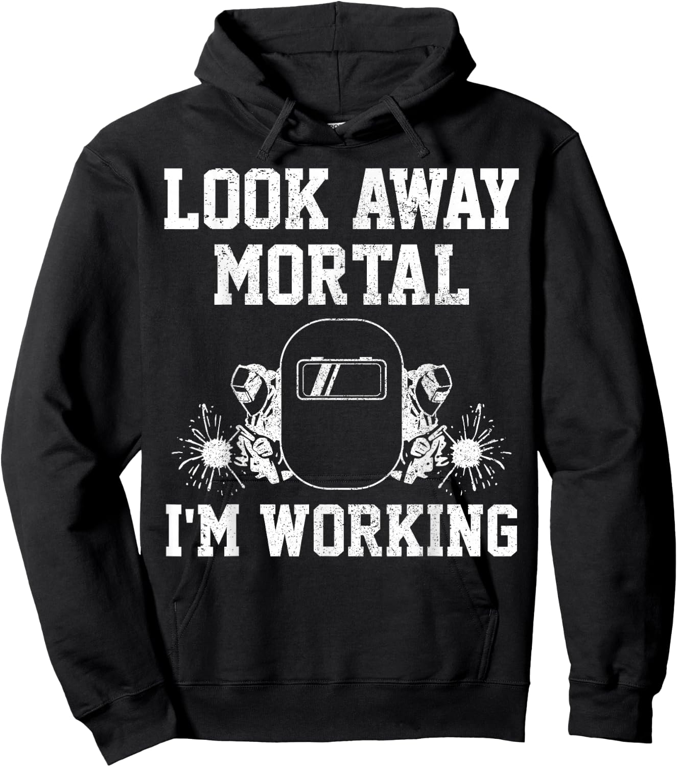 Welder Saying Funny Welding Locksmith Funny Gift Hoodie - Hoodie | Black