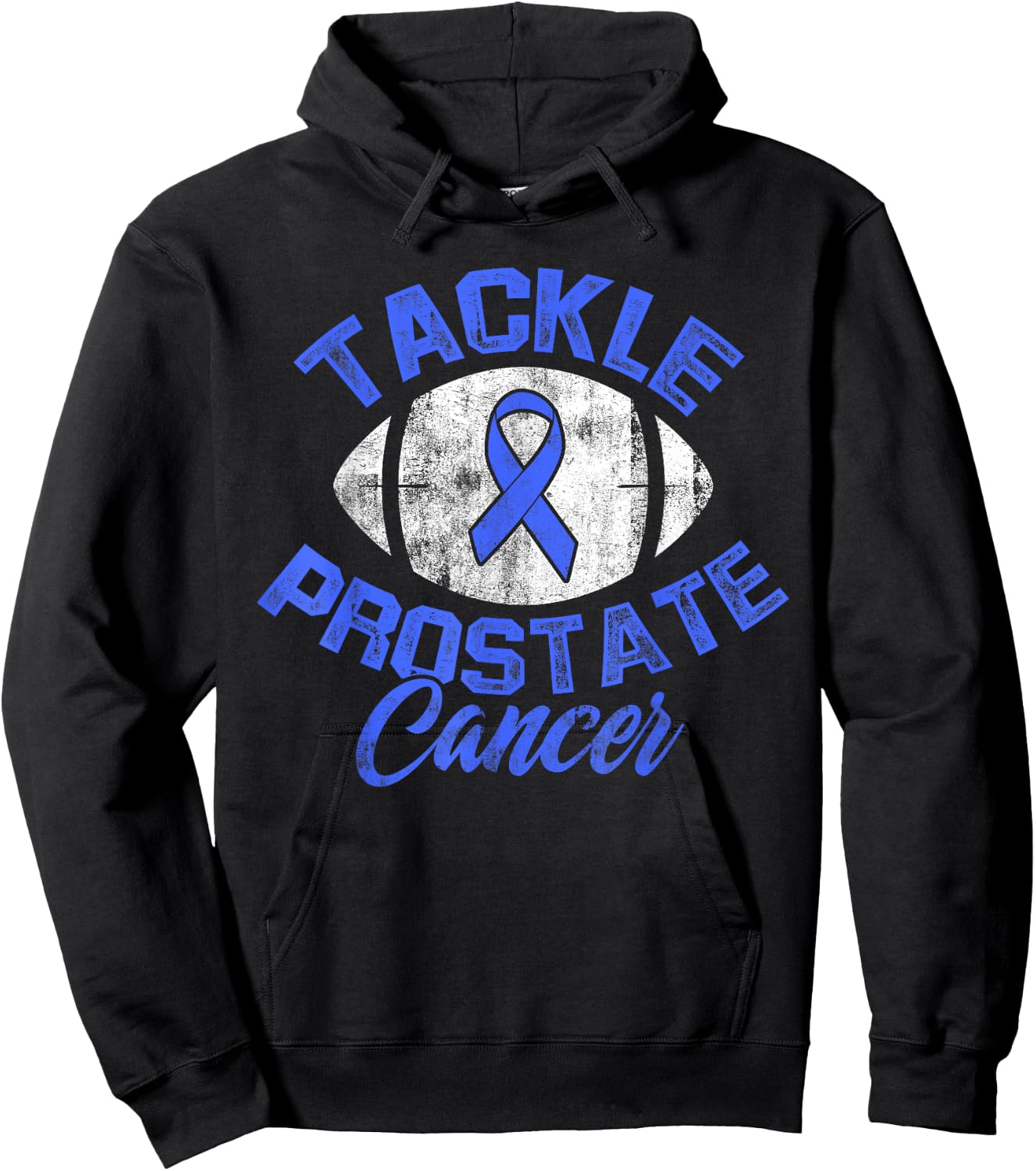 Prostate Cancer Survivor Tackle Warrior Hoodie - Hoodie | Black