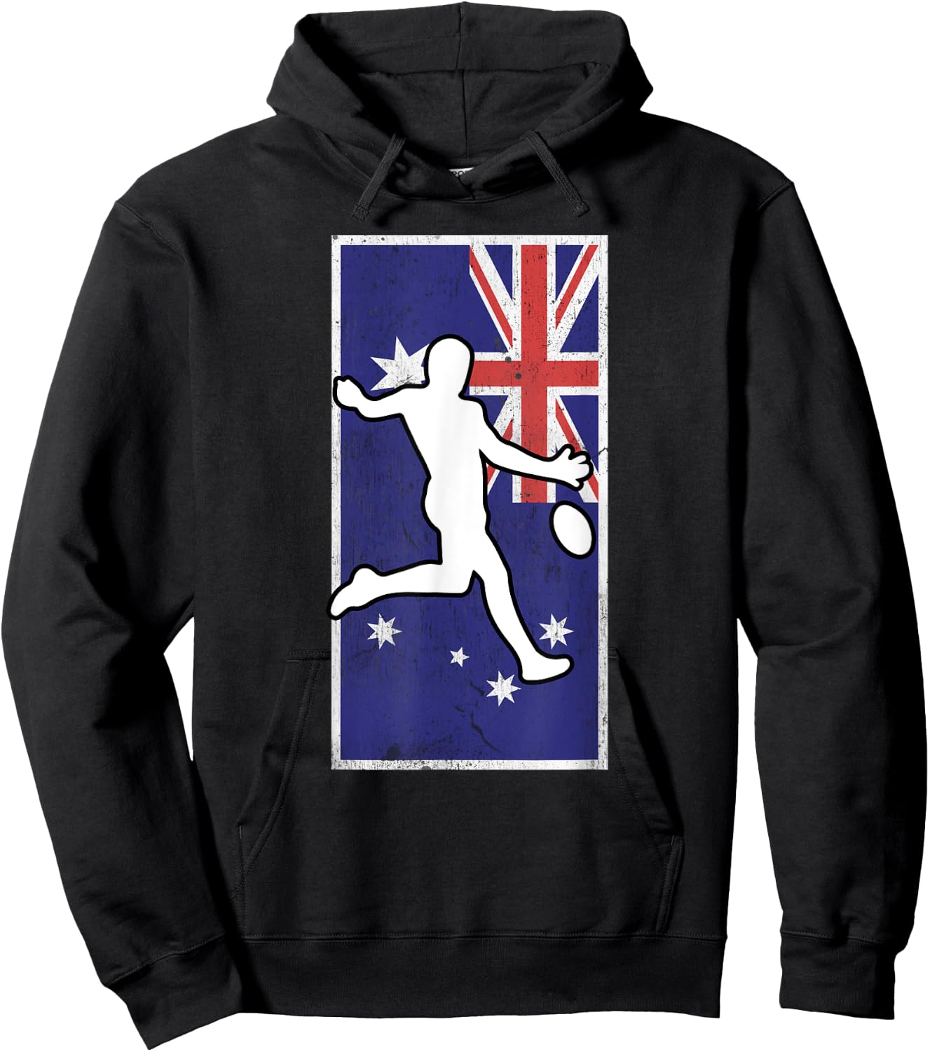 Great Aussie Sport Gift - Australian Rules Football Lovers Hoodie - Hoodie | Black