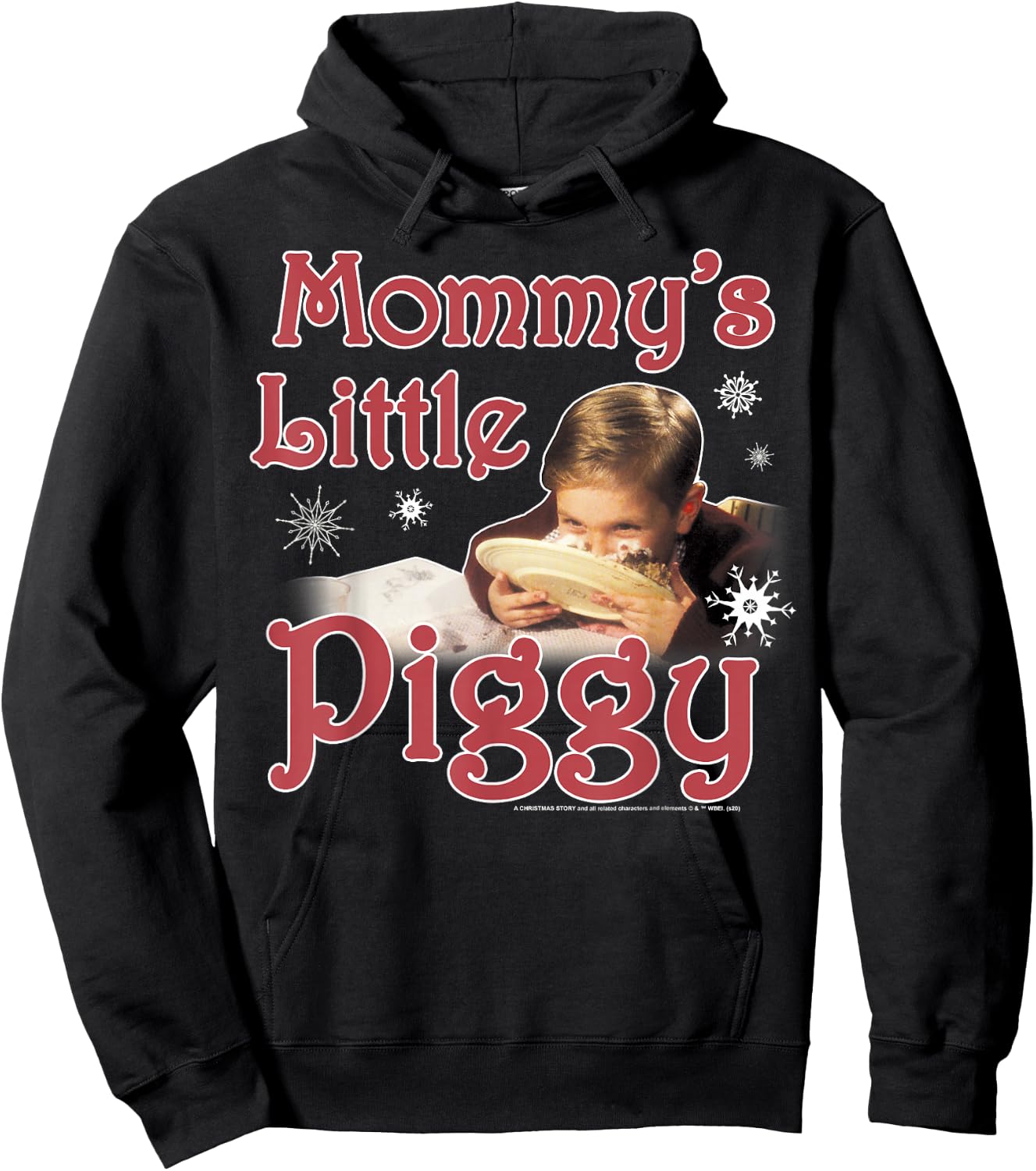 A Christmas Story Mommy's Little Piggy Hoodie - Hoodie | Black