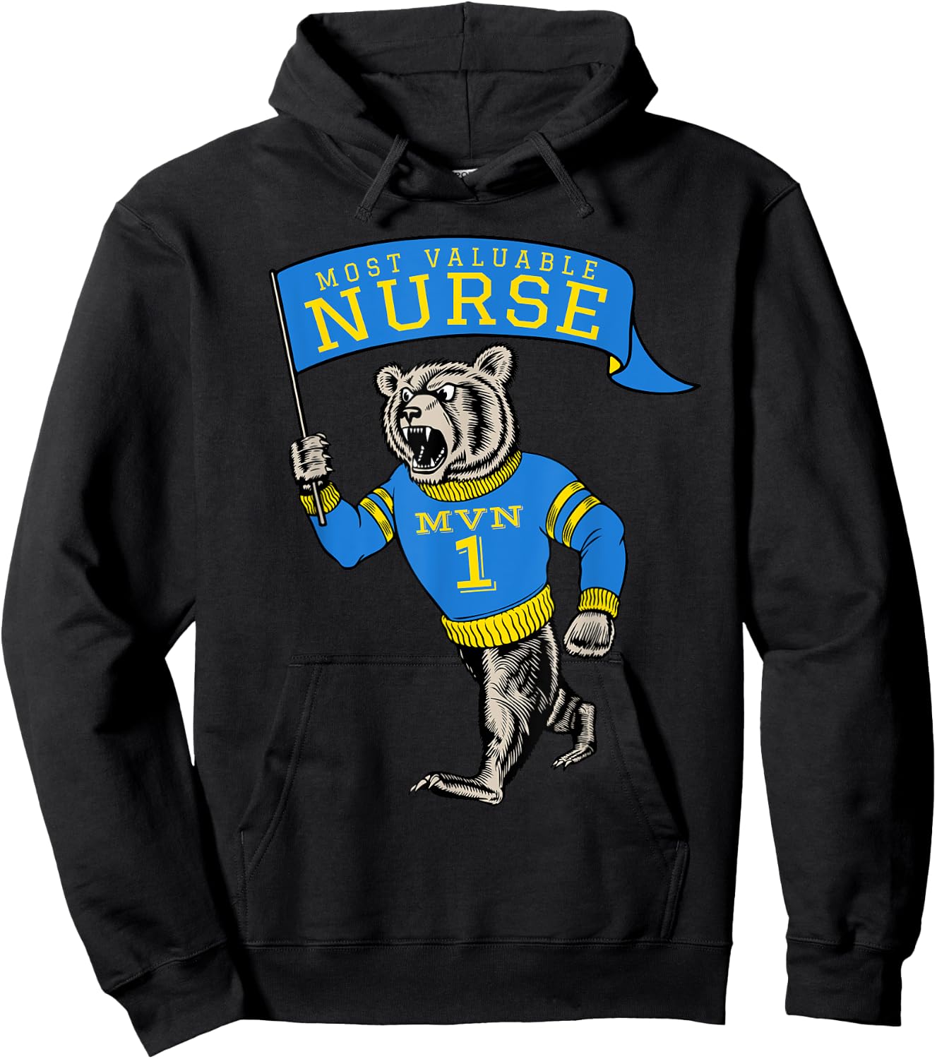 Funny Nurse Saying Nursing Appreciation Hoodie - Hoodie | Black