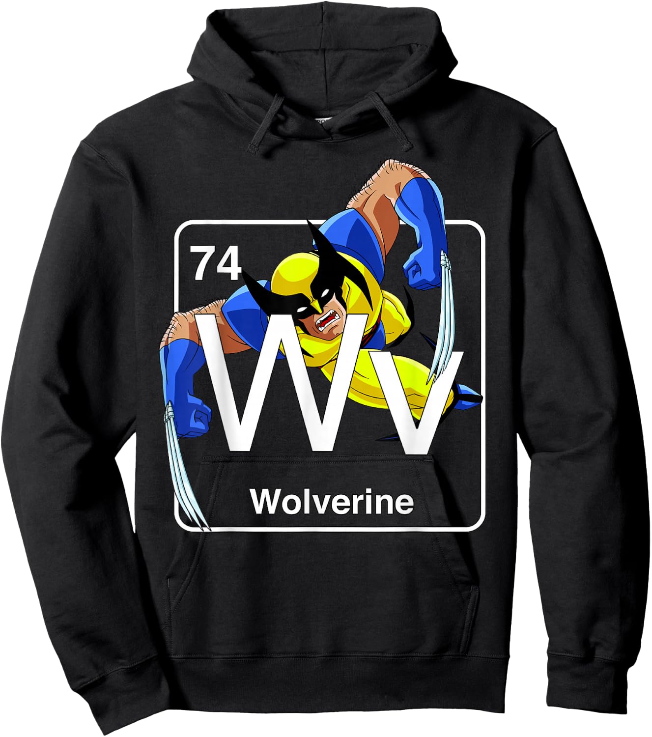 Marvel X-Men Wolverine Element Hoodie - Hoodie | Black