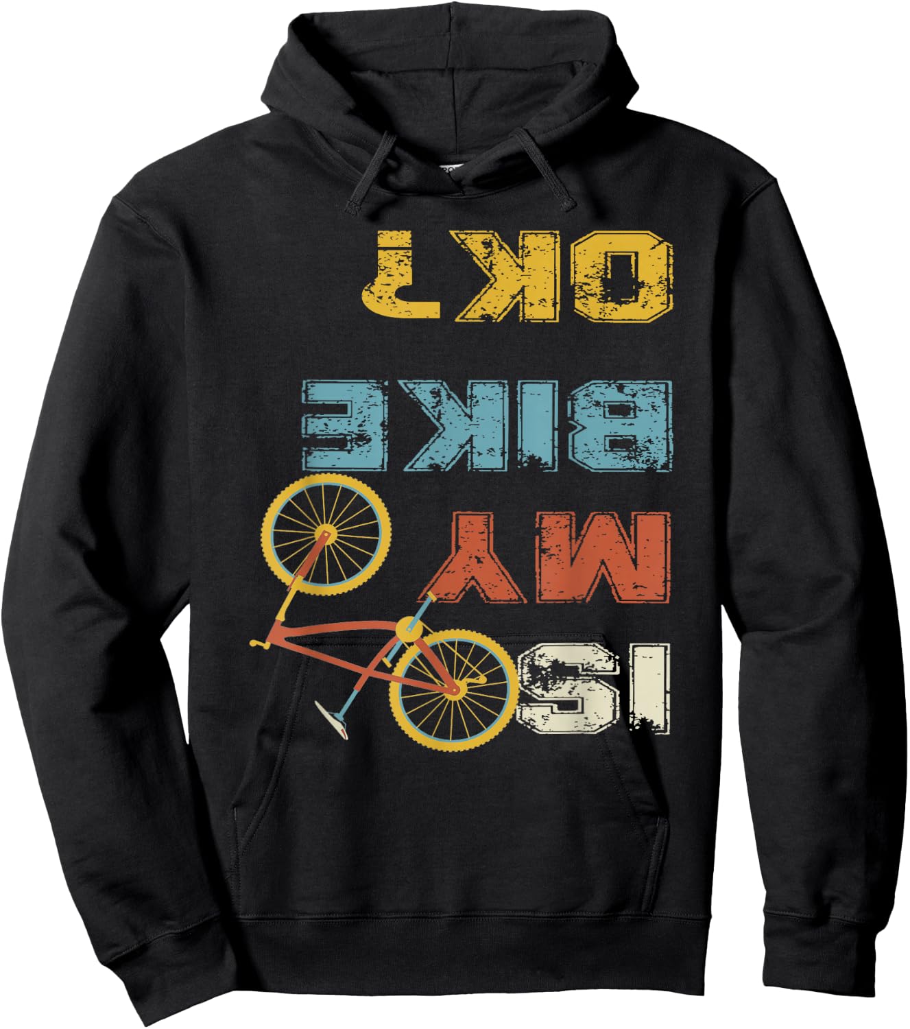 Is my bike okay? - Cycling Hoodie - Hoodie | Black