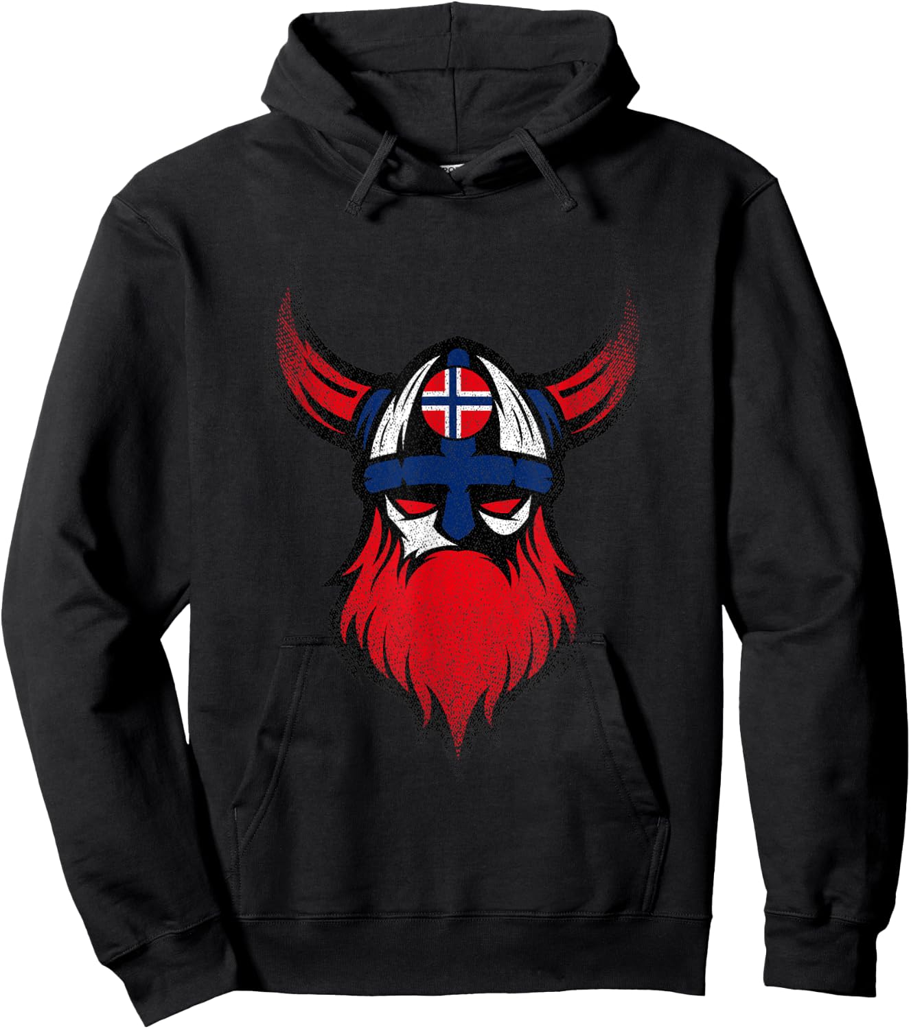 Viking Beard Norway Hoodie - Hoodie | Black