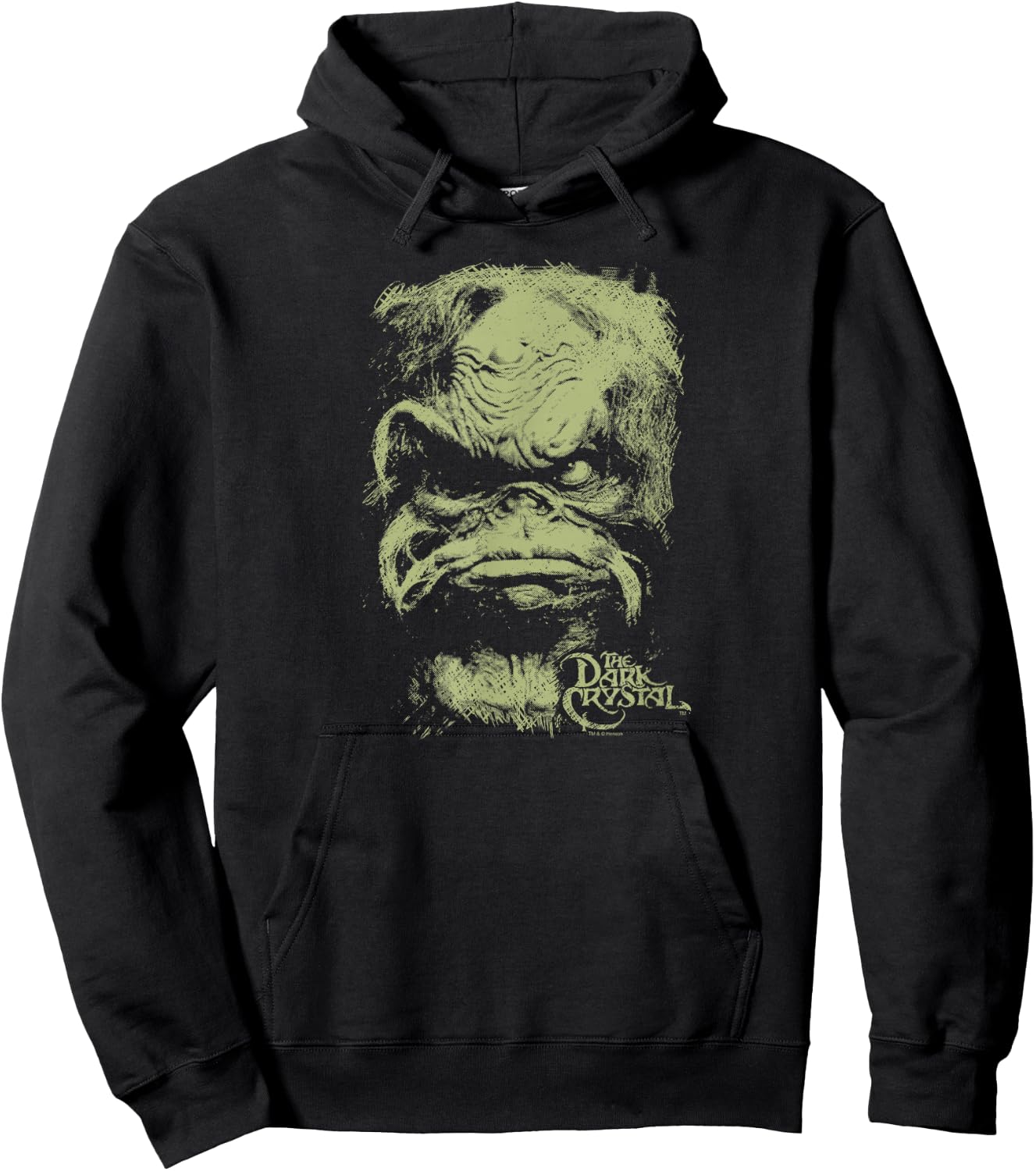 The Dark Crystal - Black, -Adults, Small, Short Sleeve, Classic Fit Hoodie - Hoodie | Black