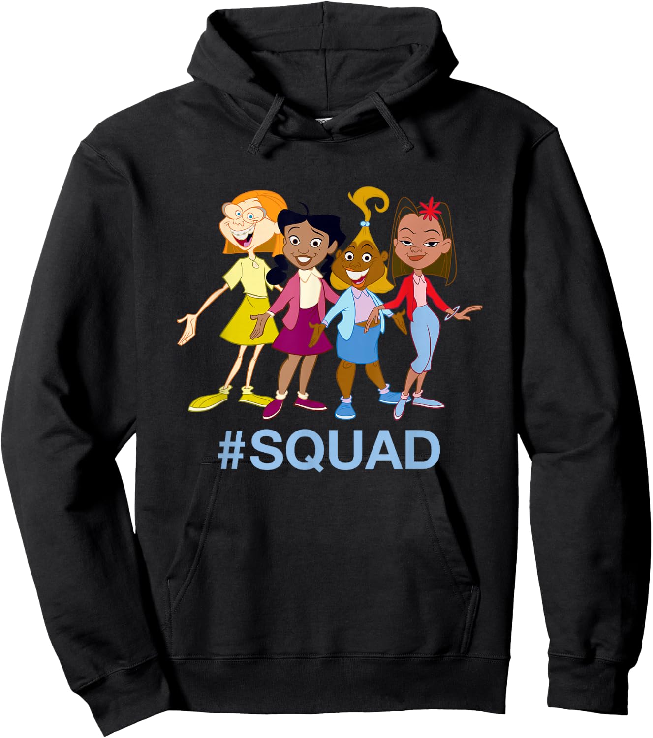 Disney Channel The Proud Family #Squad Hoodie - Hoodie | Black