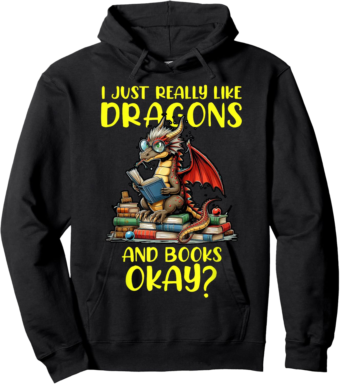 Dragon Chinese Mythical Creature Japanese Hoodie - Hoodie | Black