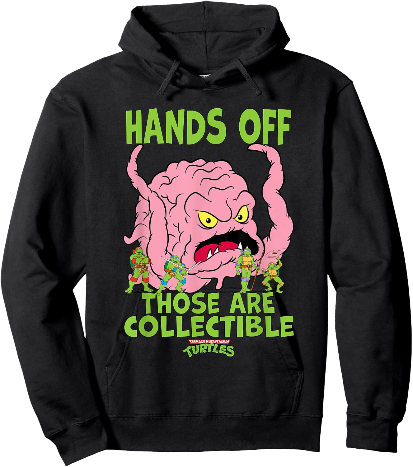 Mademark x Teenage Mutant Ninja Turtles - TMNT Krang Hands Off Those Are Collectible Hoodie - Hoodie | Black