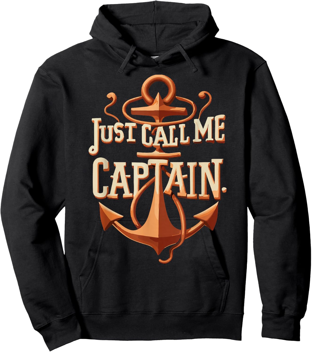 Just Call Me Captain - Boat - Sailing - Pontoon Hoodie - Hoodie | Black